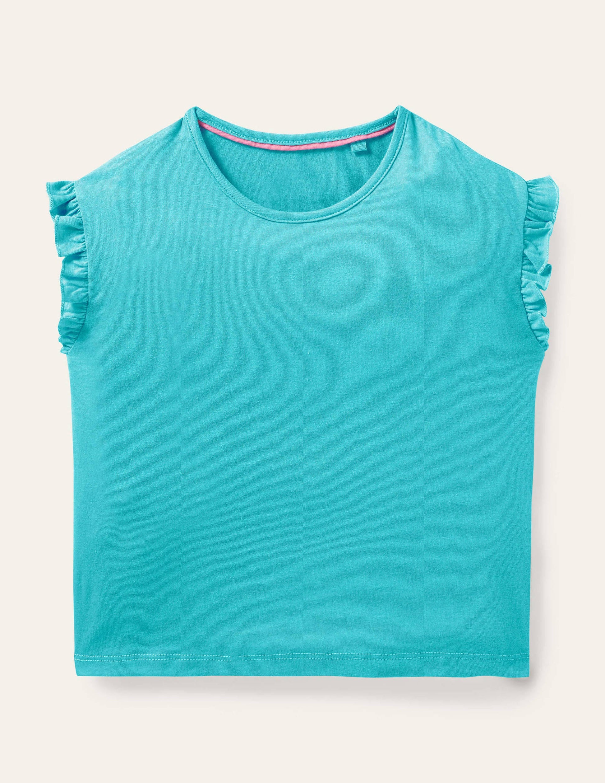 Top Faye en jersey-Turquoise-1