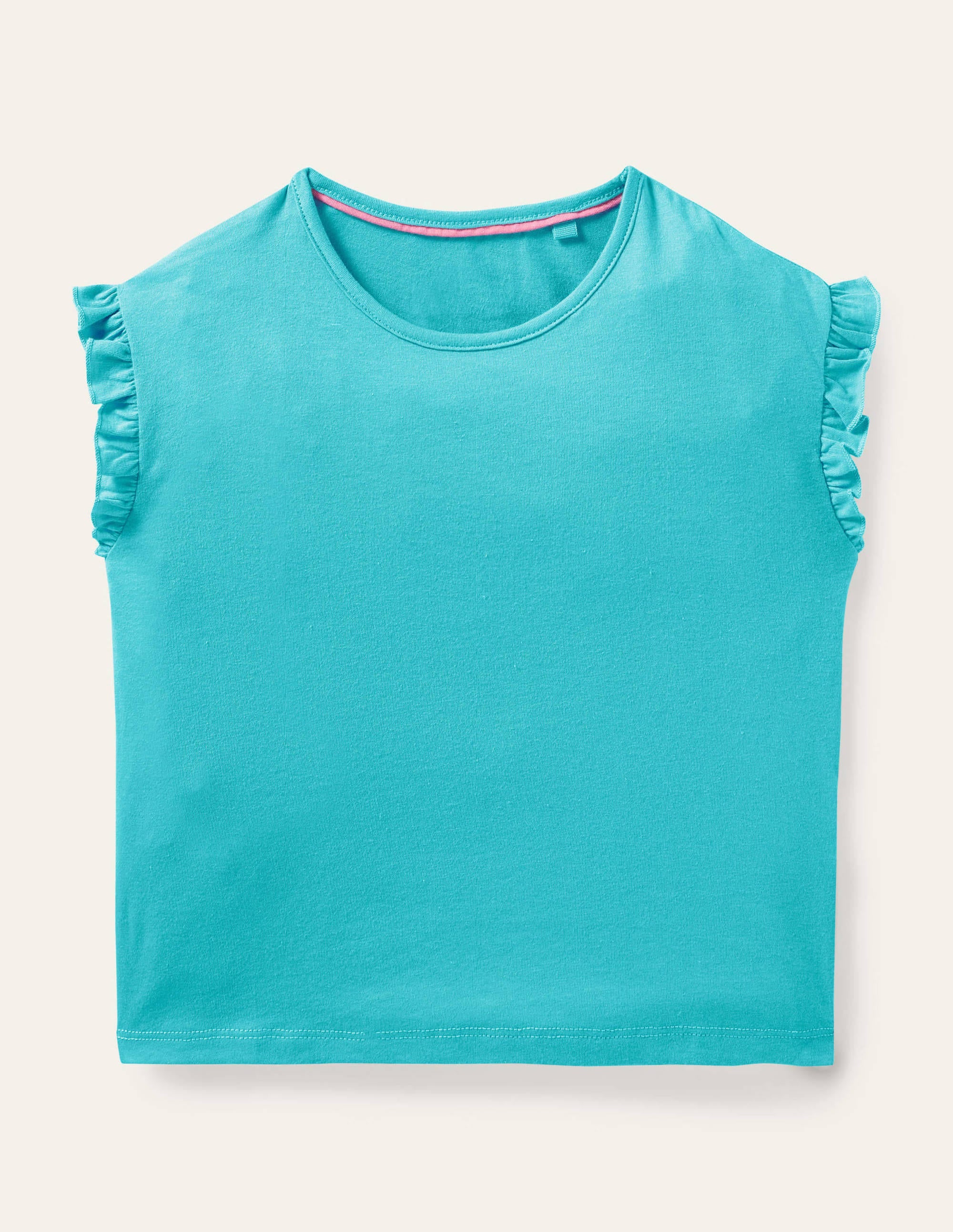 Top Faye en jersey-Turquoise - Image 1