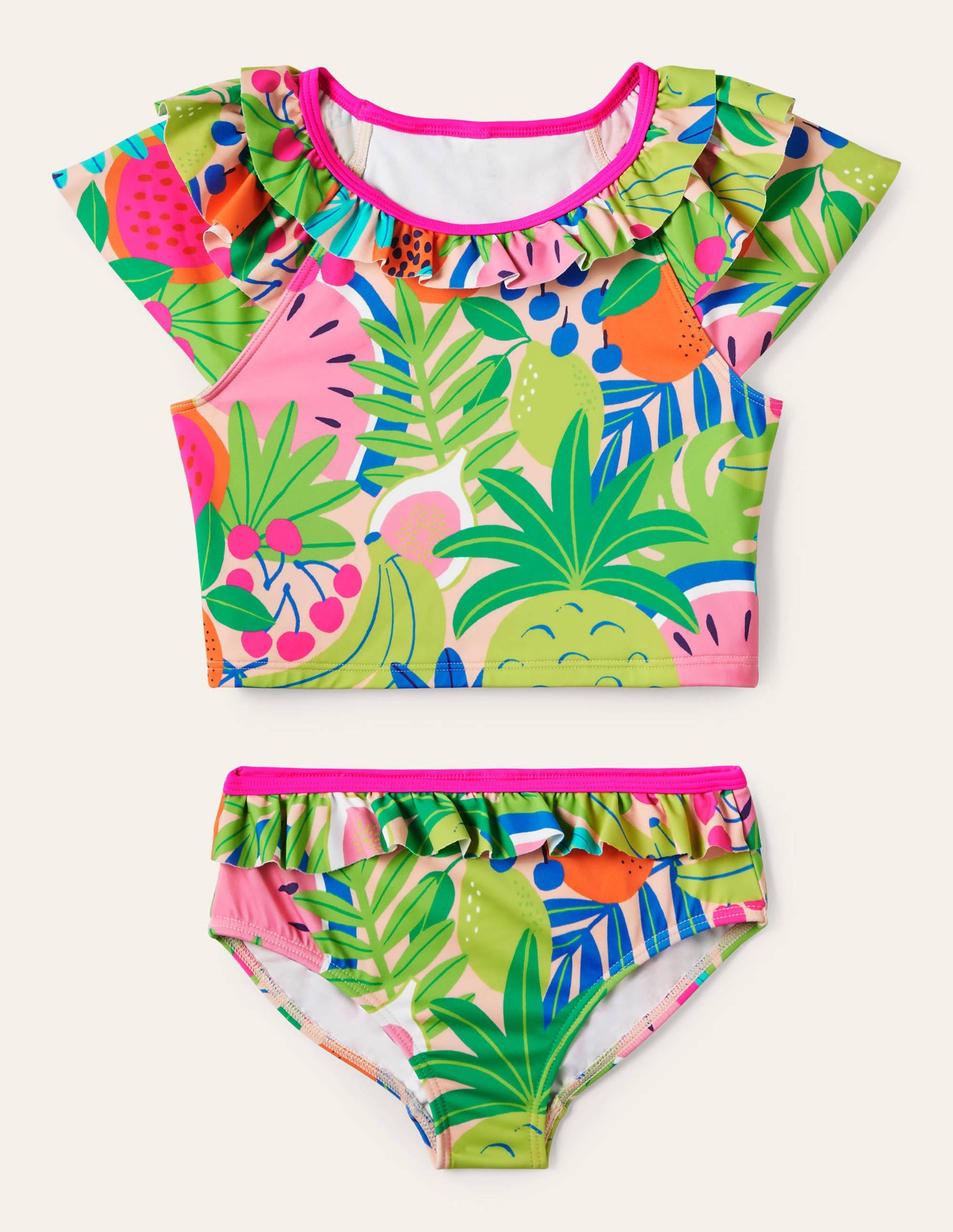 Tankini volanté-Fruit tropical multi - Image 1