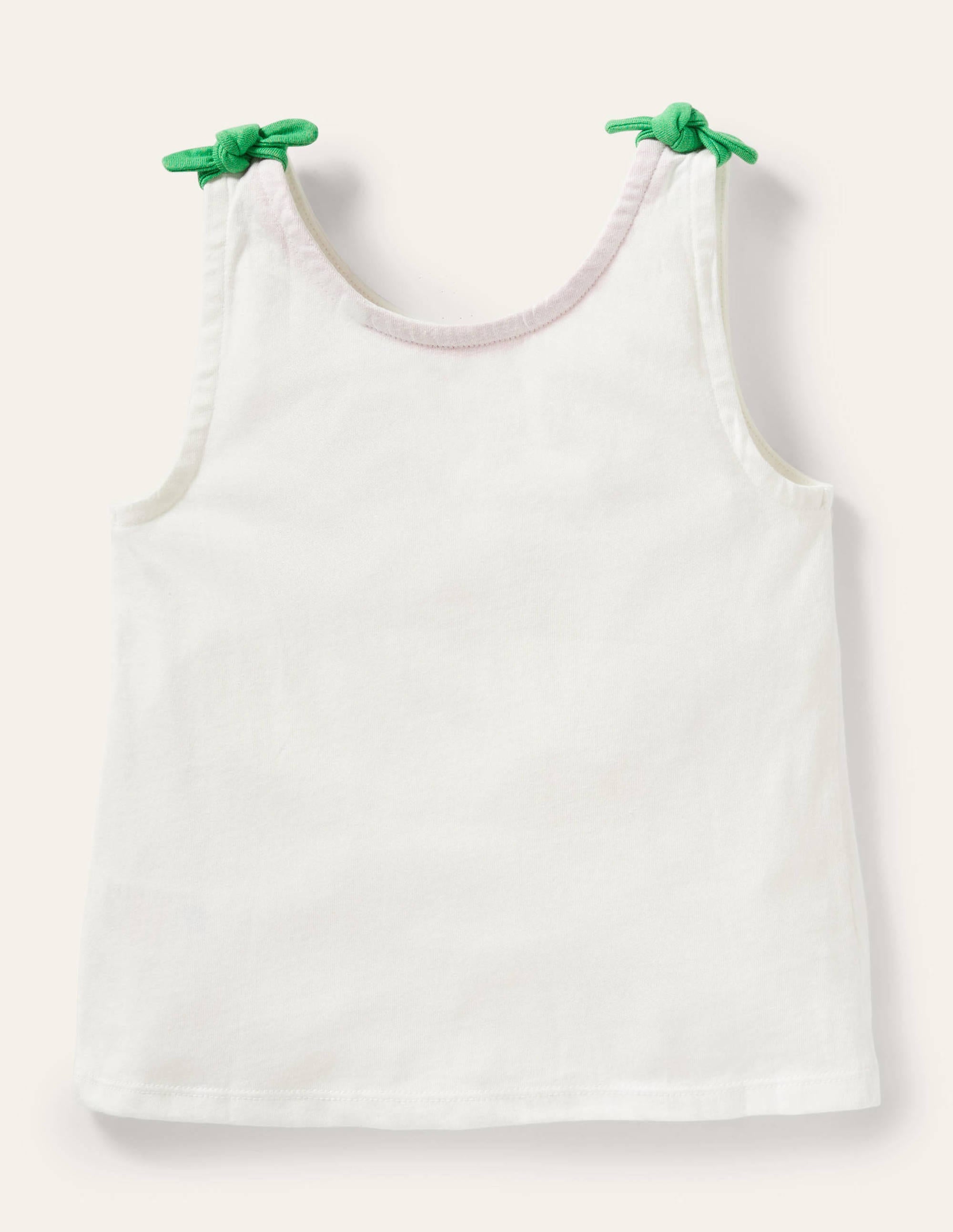 Cherry Vest Top-Ivory Cherry - Image 2