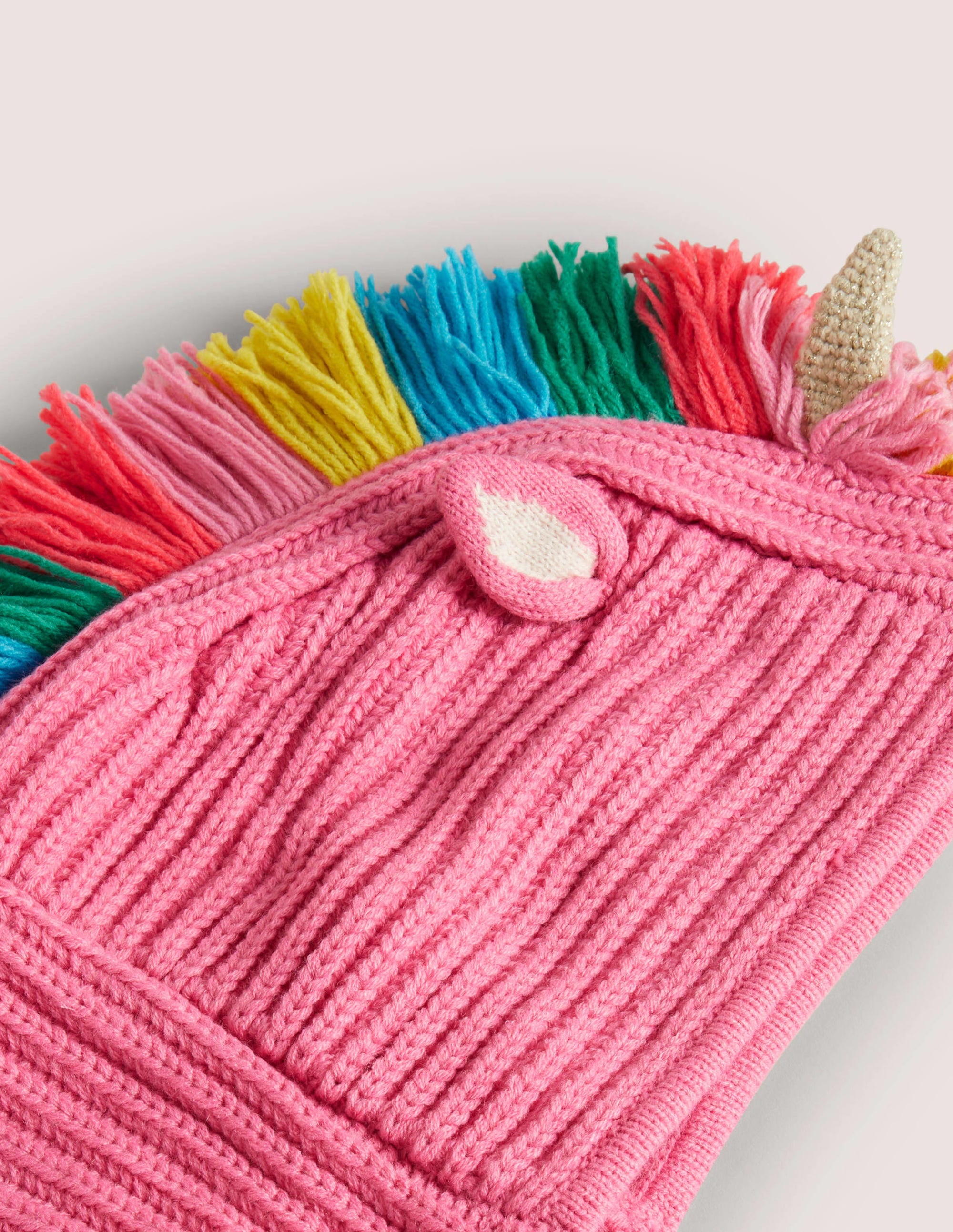 Einhorn-Schal-Rosa, Regenbogen - Image 2