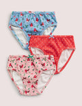 Girls 3 Pack Pants-Boto Pink Robins