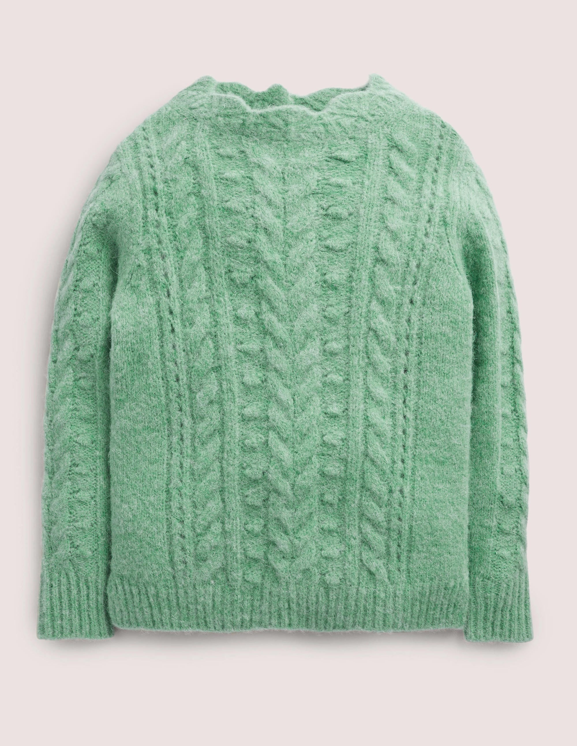 Pull torsadé en pointelle-Csarite - Image 1