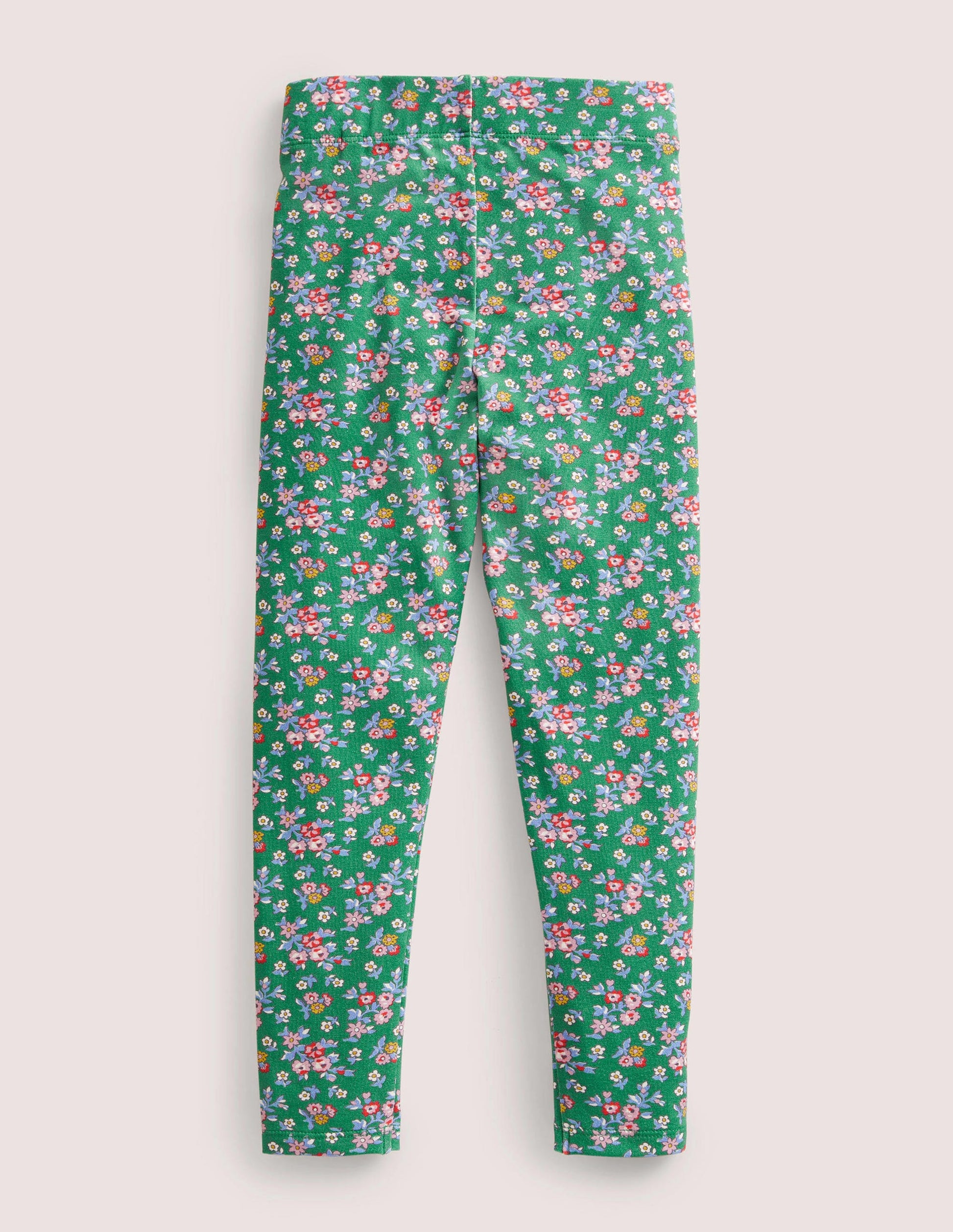 Legging fun à appliqué-Rouges-gorges vert clairière ombragée-2