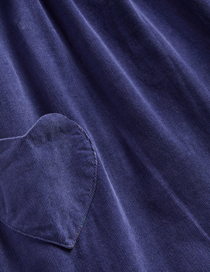 Bequemes Kleid für jeden Tag-Segelblau
