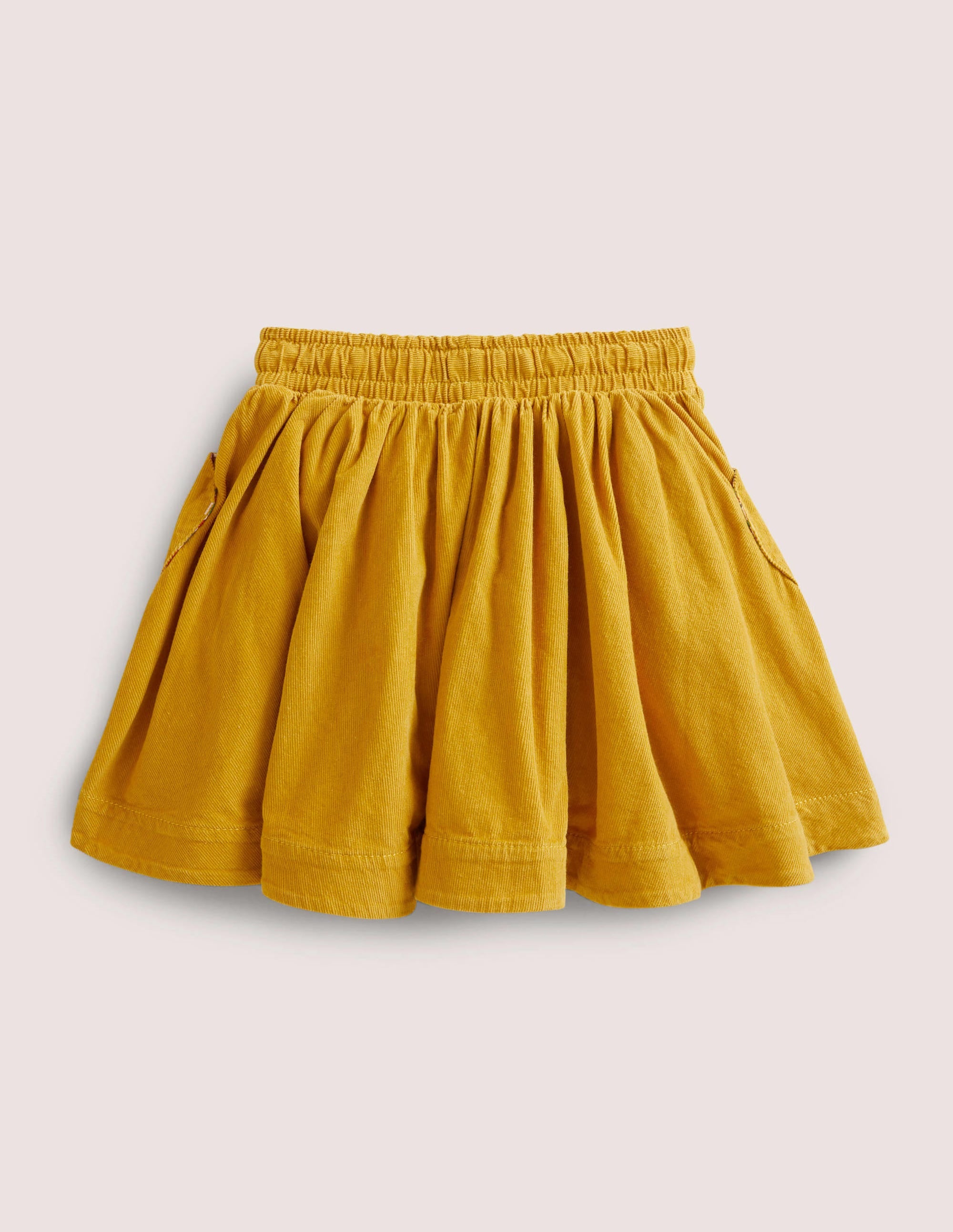 Woven Twirly Skirt-Honeycomb Yellow - Image 2