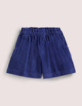 Cord-Culotte-Segelblau