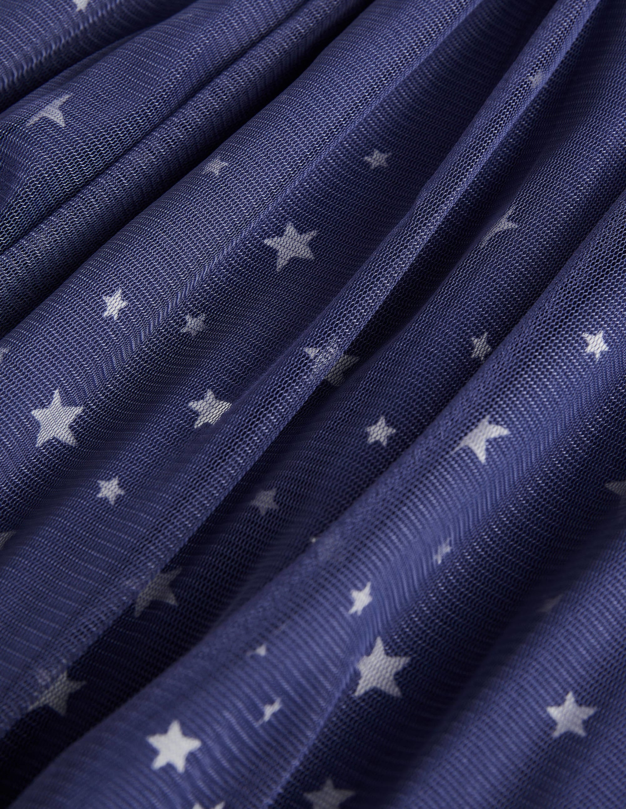Im Dunkeln leuchtendes Tüllkleid-Segelblau, Leuchtende Sterne - Image 3