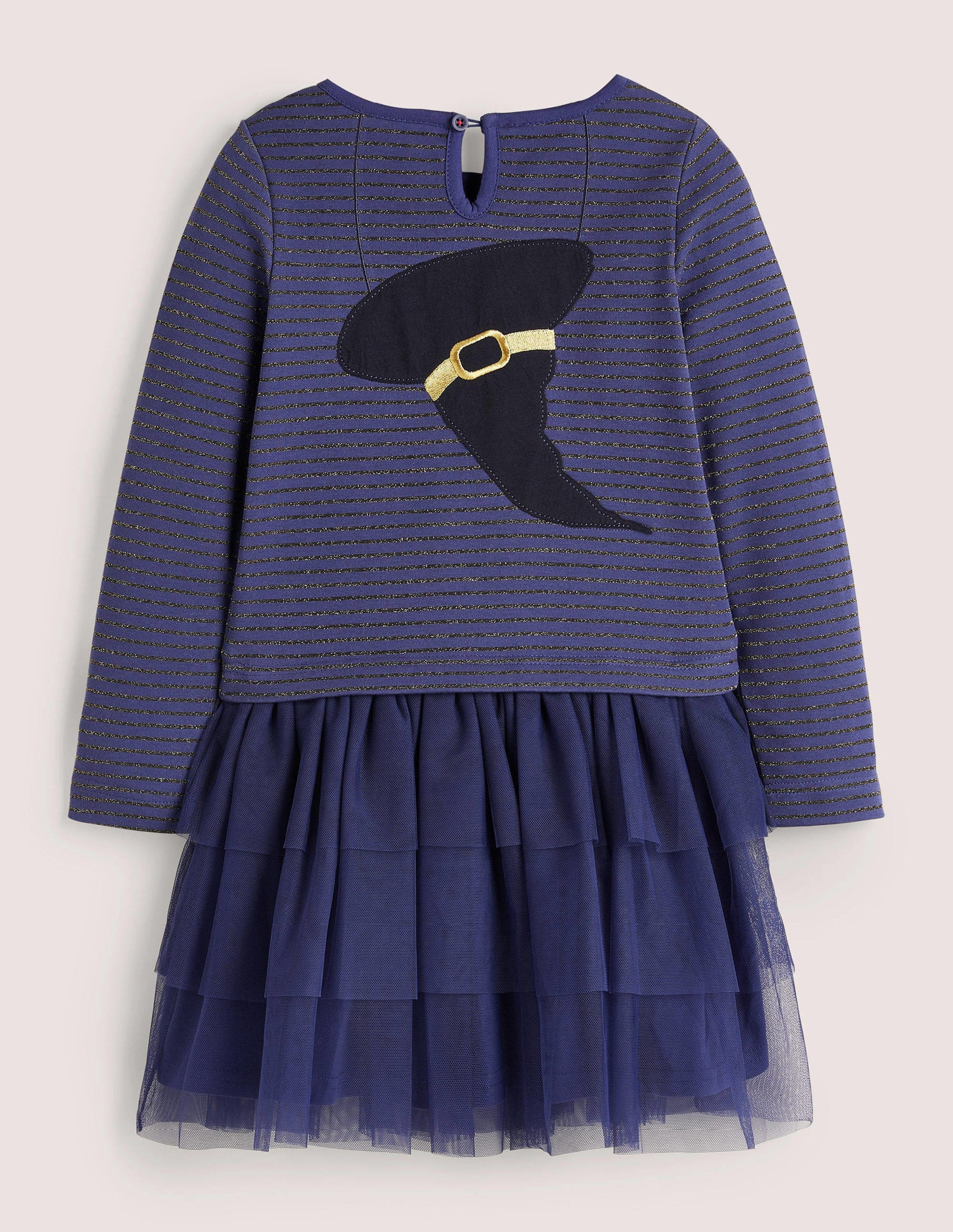 Halloween-Tüllkleid-Segelblau, Hexe-2