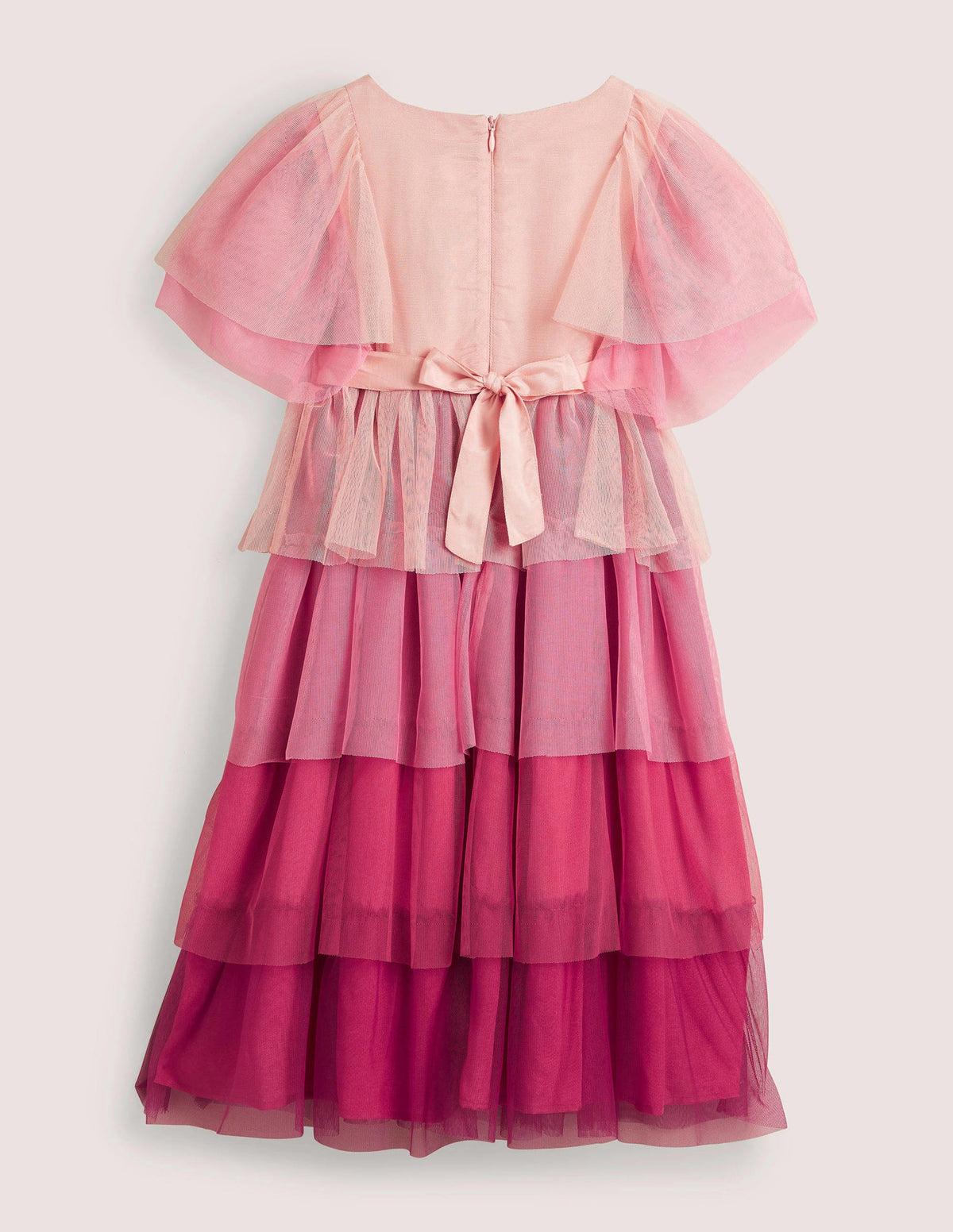 Gestuftes Tüllkleid-Provence-Altrosa-2