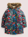 Cosy Waterproof Parka-Soot Grey Fireworks