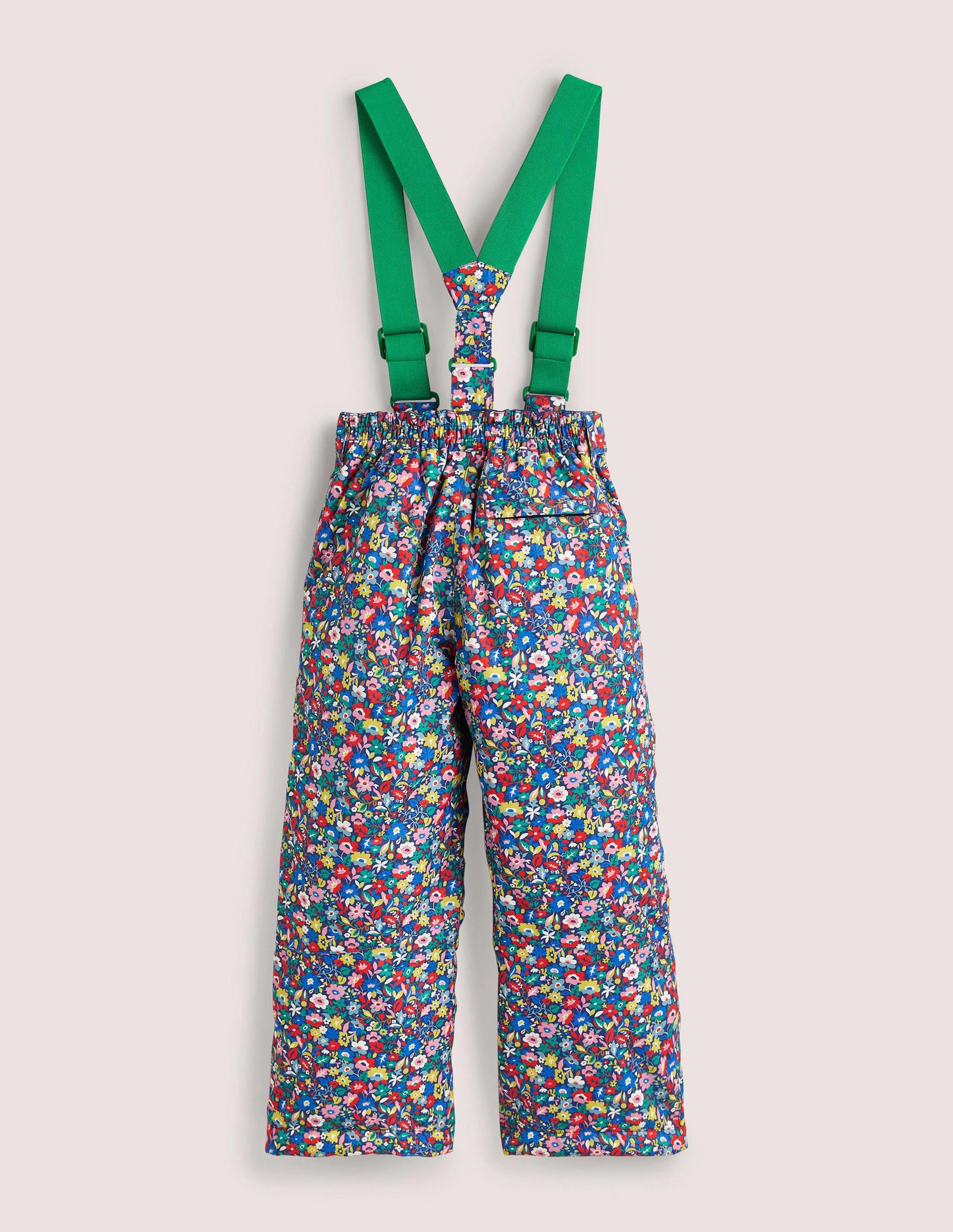 Wasserdichte Allwetterhose-Bunt, Patchwork-Blumen-2