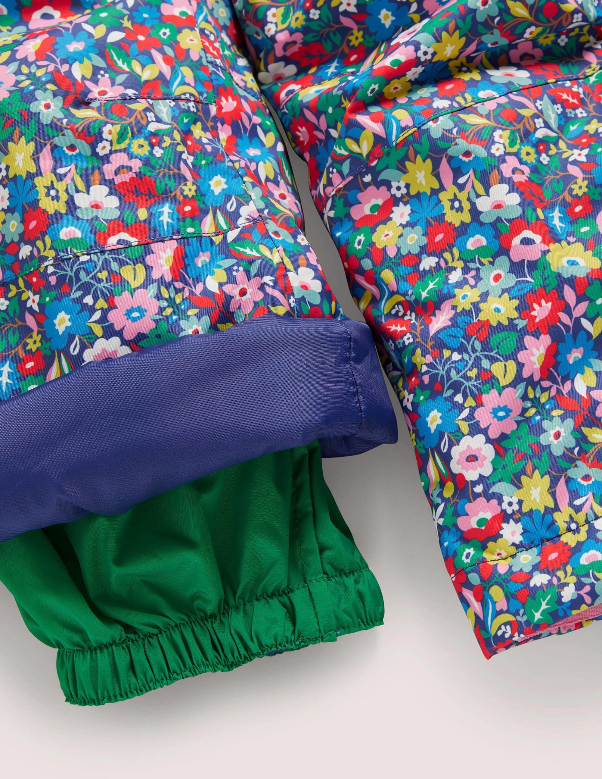Wasserdichte Allwetterhose-Bunt, Patchwork-Blumen - Image 3