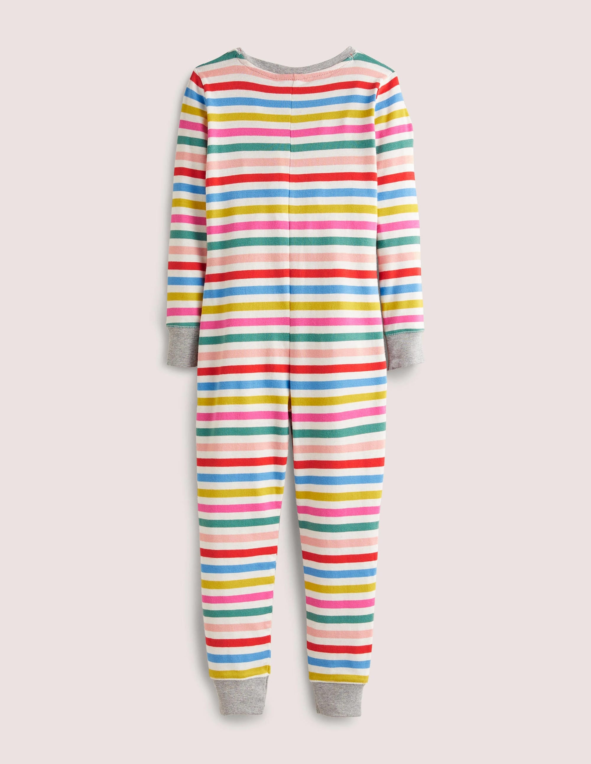 Eng anliegender Einteiler-Bunt/Regenbogen, Gestreift - Image 2