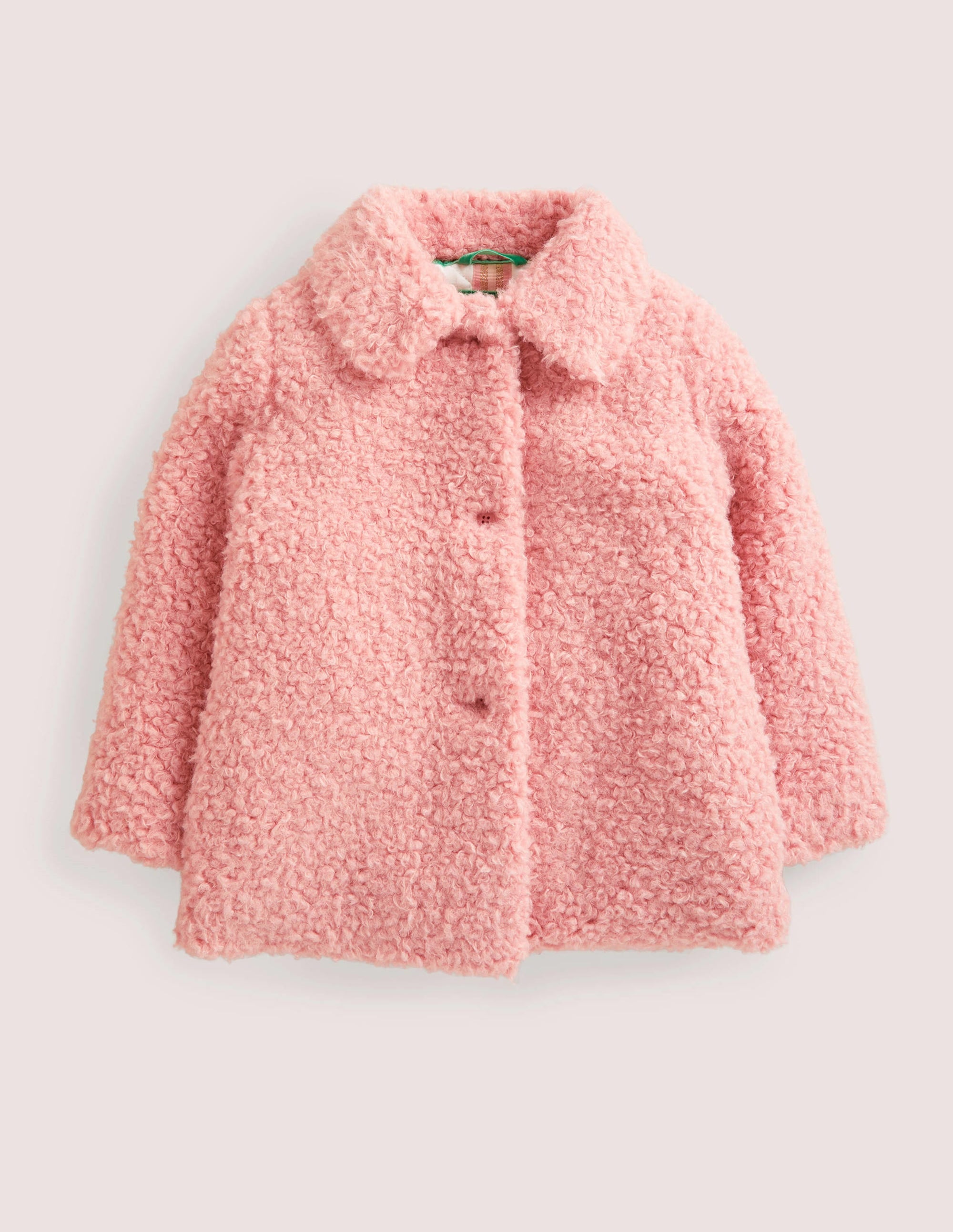 Veste duveteuse-Rose amande - Image 1