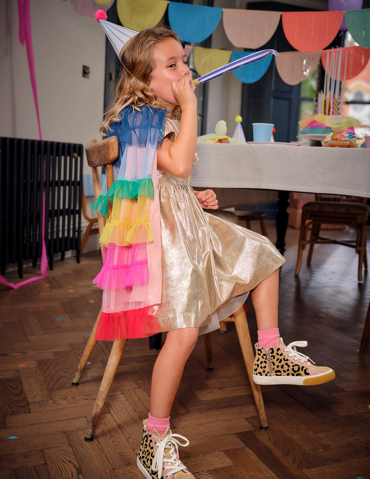 Tüll-Cape-Bunt, Regenbogen - Image 10