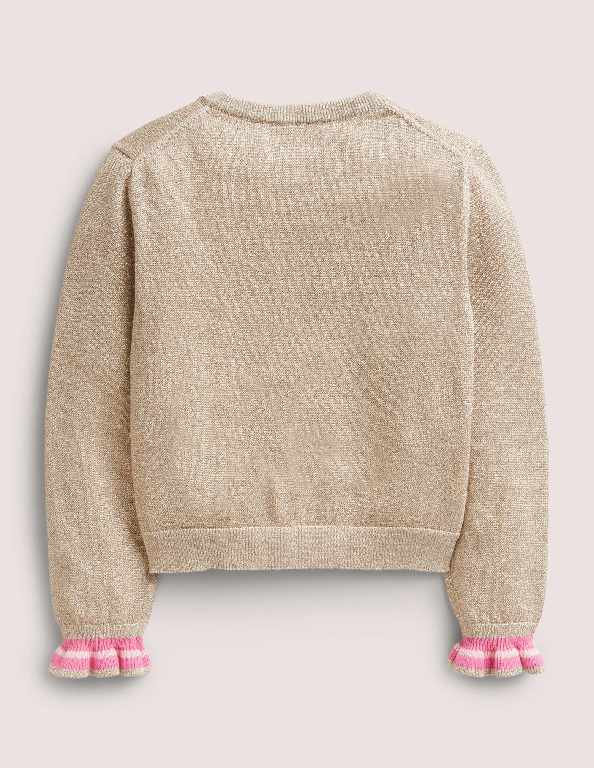 Party Cardigan-Gold Sparkle - Image 2