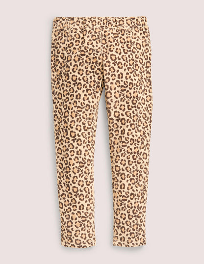 Cord Leggings-Leopardenmuster-1