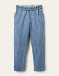 Hose zum Hineinschlüpfen-Mittleres Vintageblau, Denim