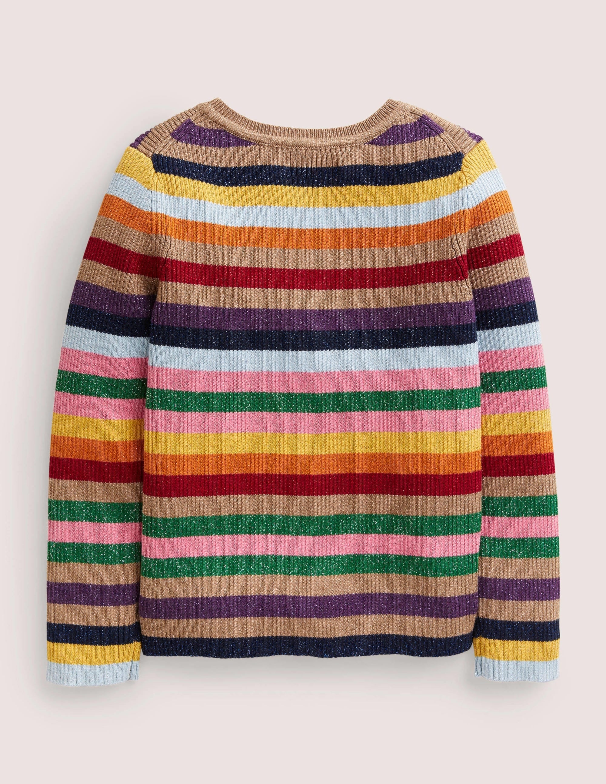 Cardigan rayé étincelant-Étincelle rayé multi - Image 2
