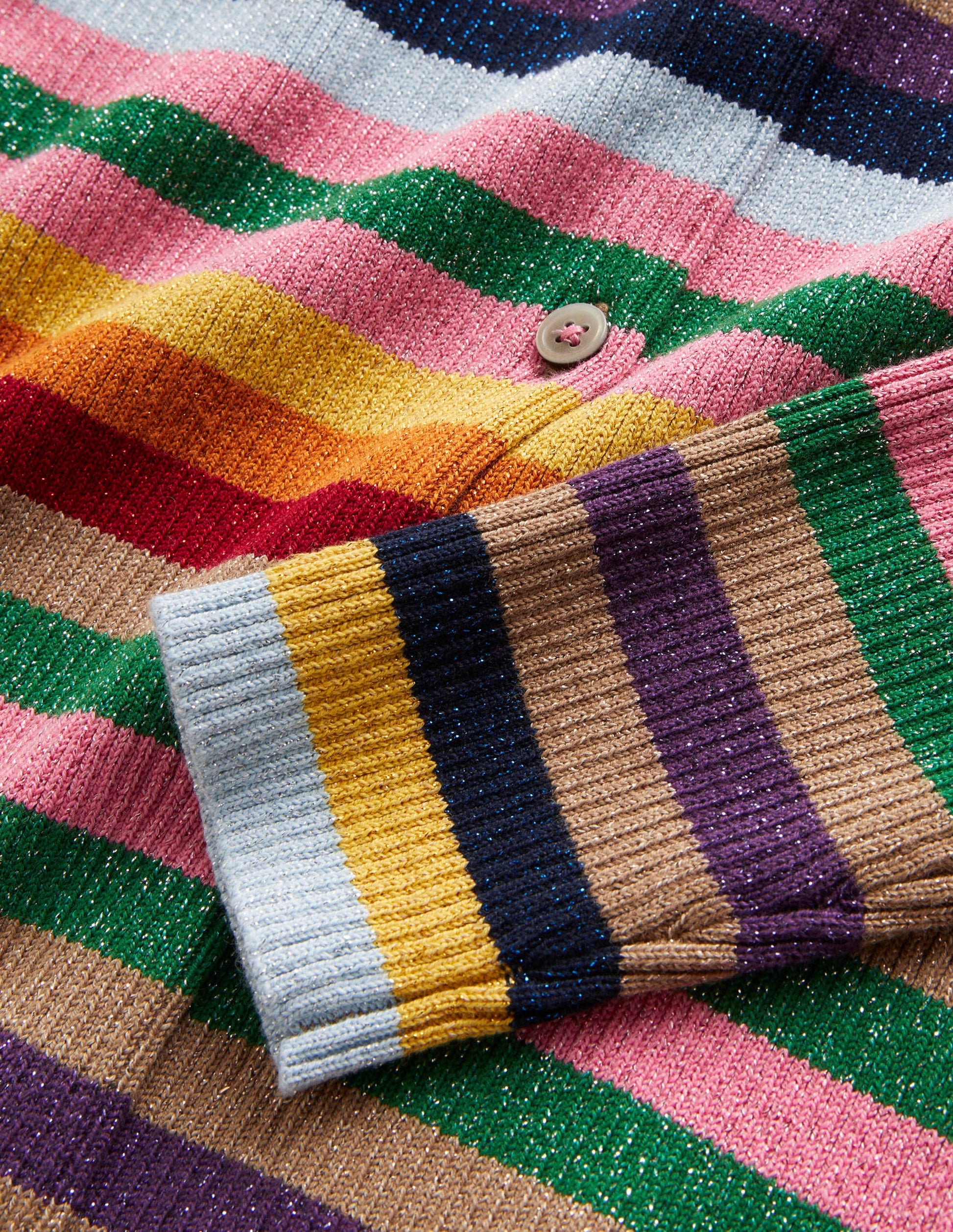 Cardigan rayé étincelant-Étincelle rayé multi-3
