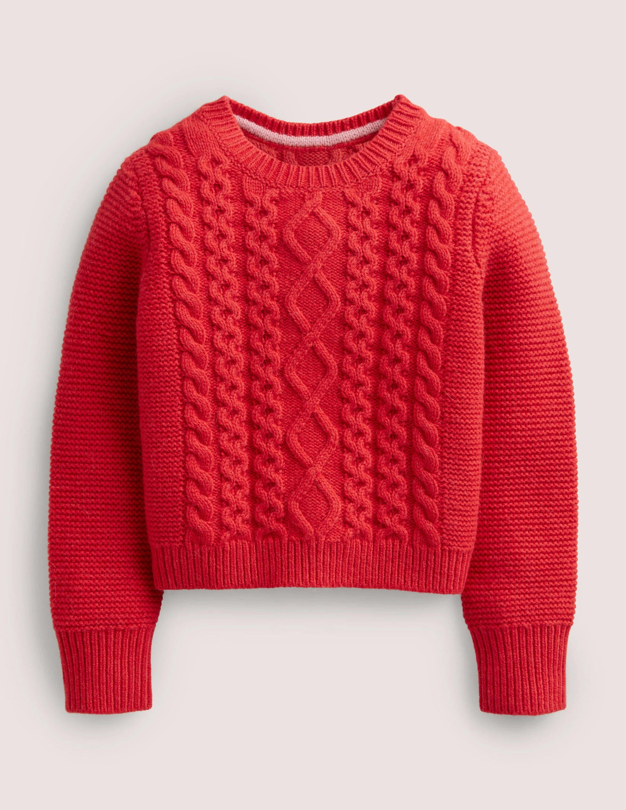 Pull court torsadé-Rouge rockabilly - Image 1