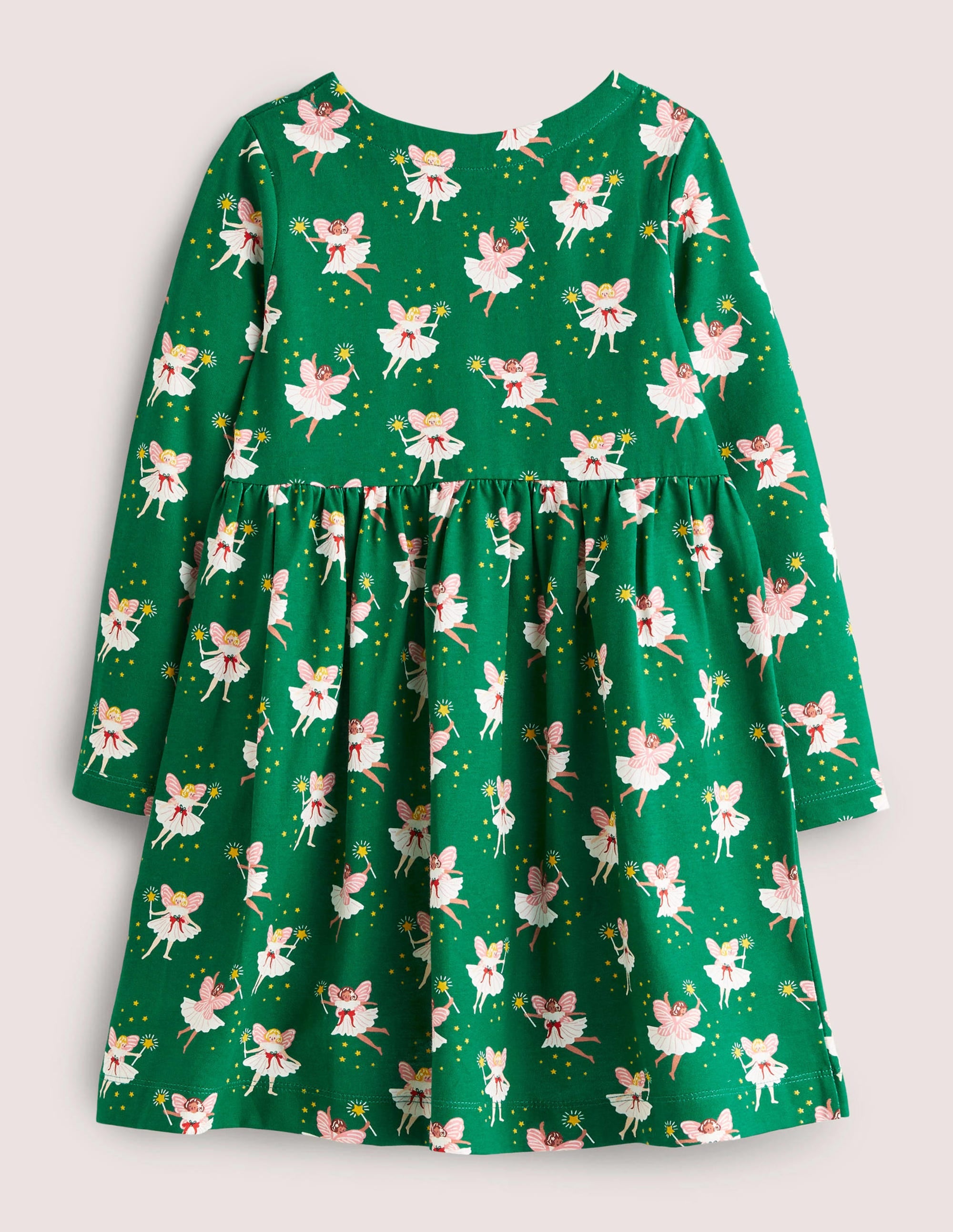 Robe en jersey fun à manches longues-Fées vert clairière ombragée - Image 2