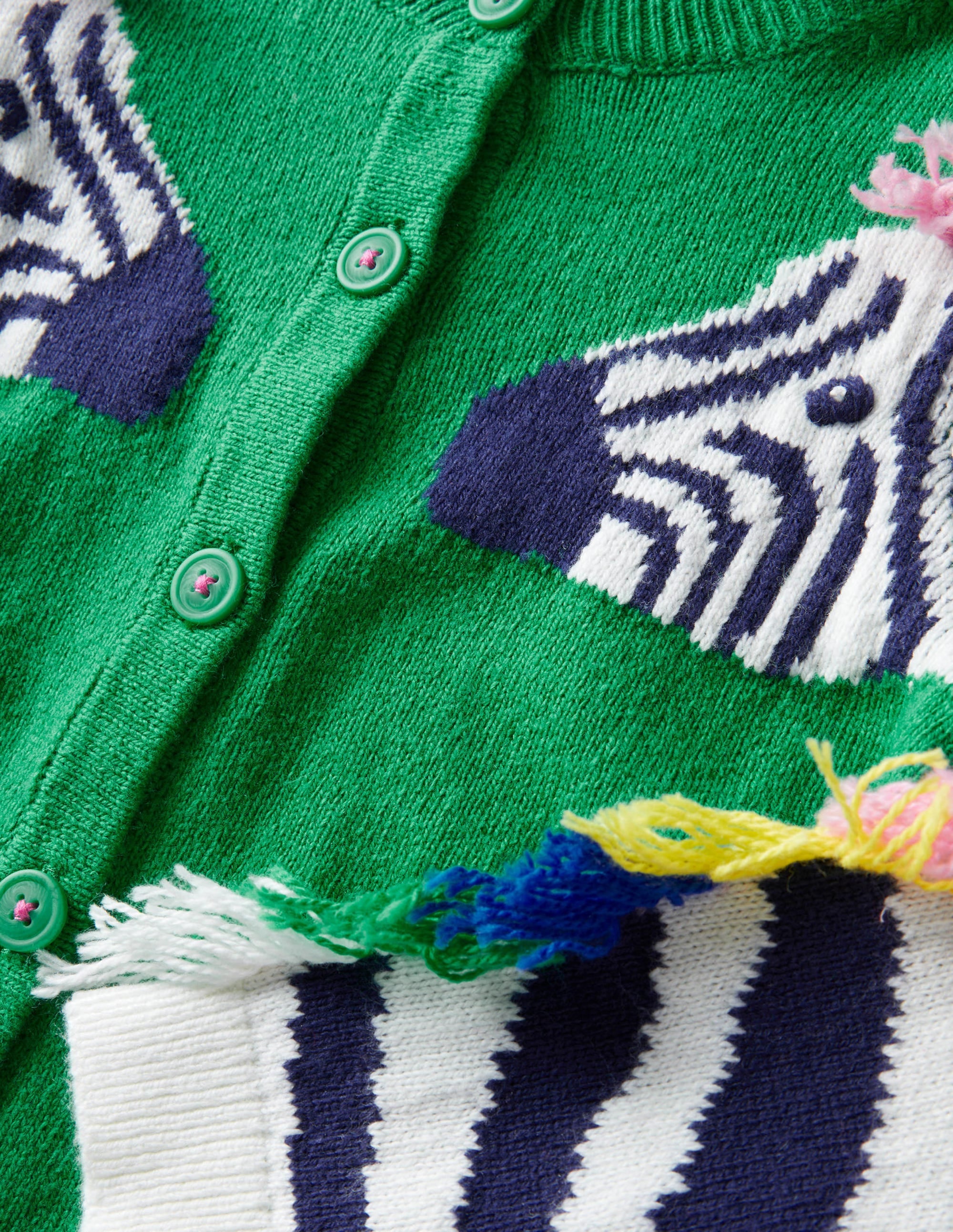 Cardigan fun-Zèbre poivron vert - Image 3