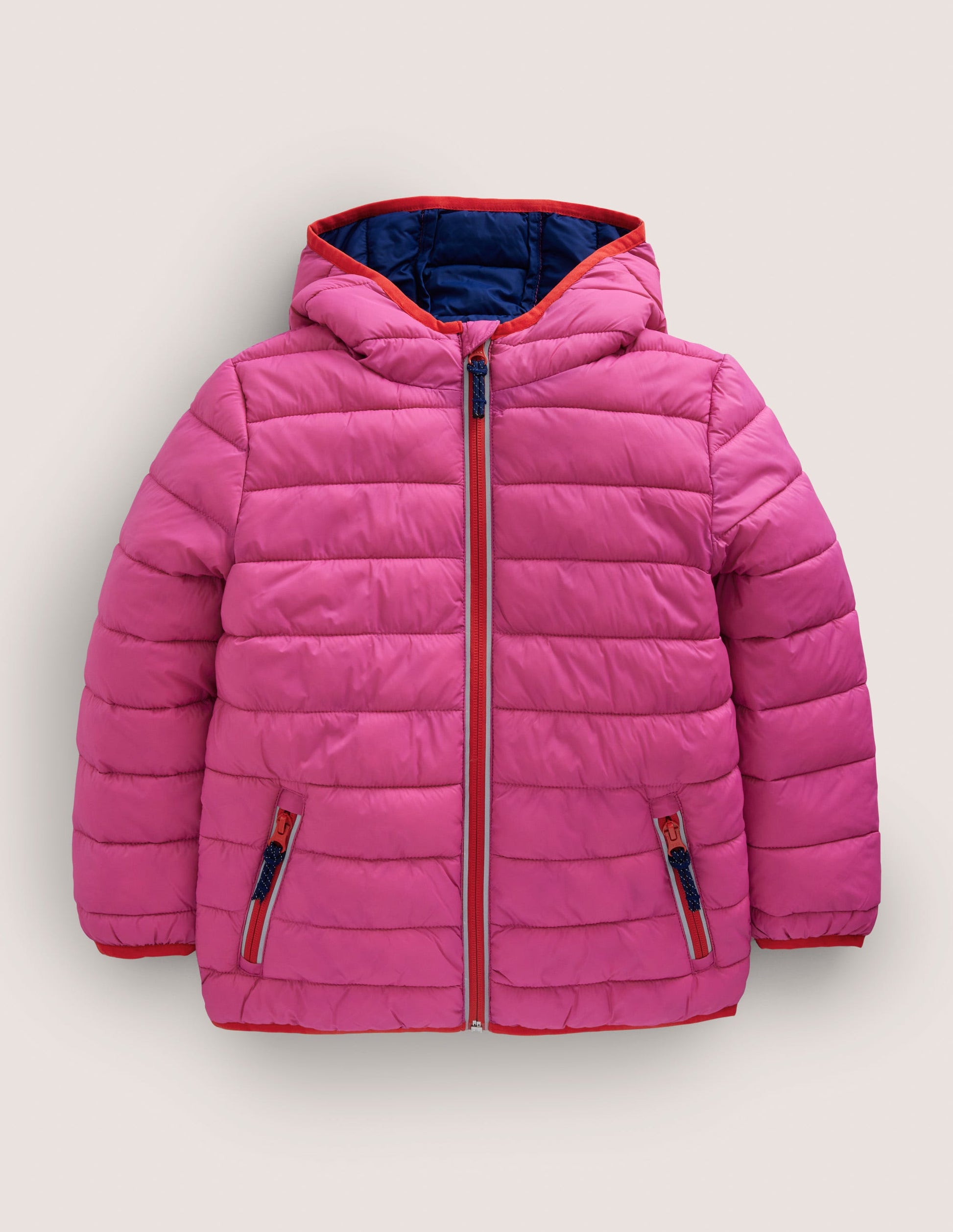 Cosy Pack-away Padded Jacket-Tickled Pink-1