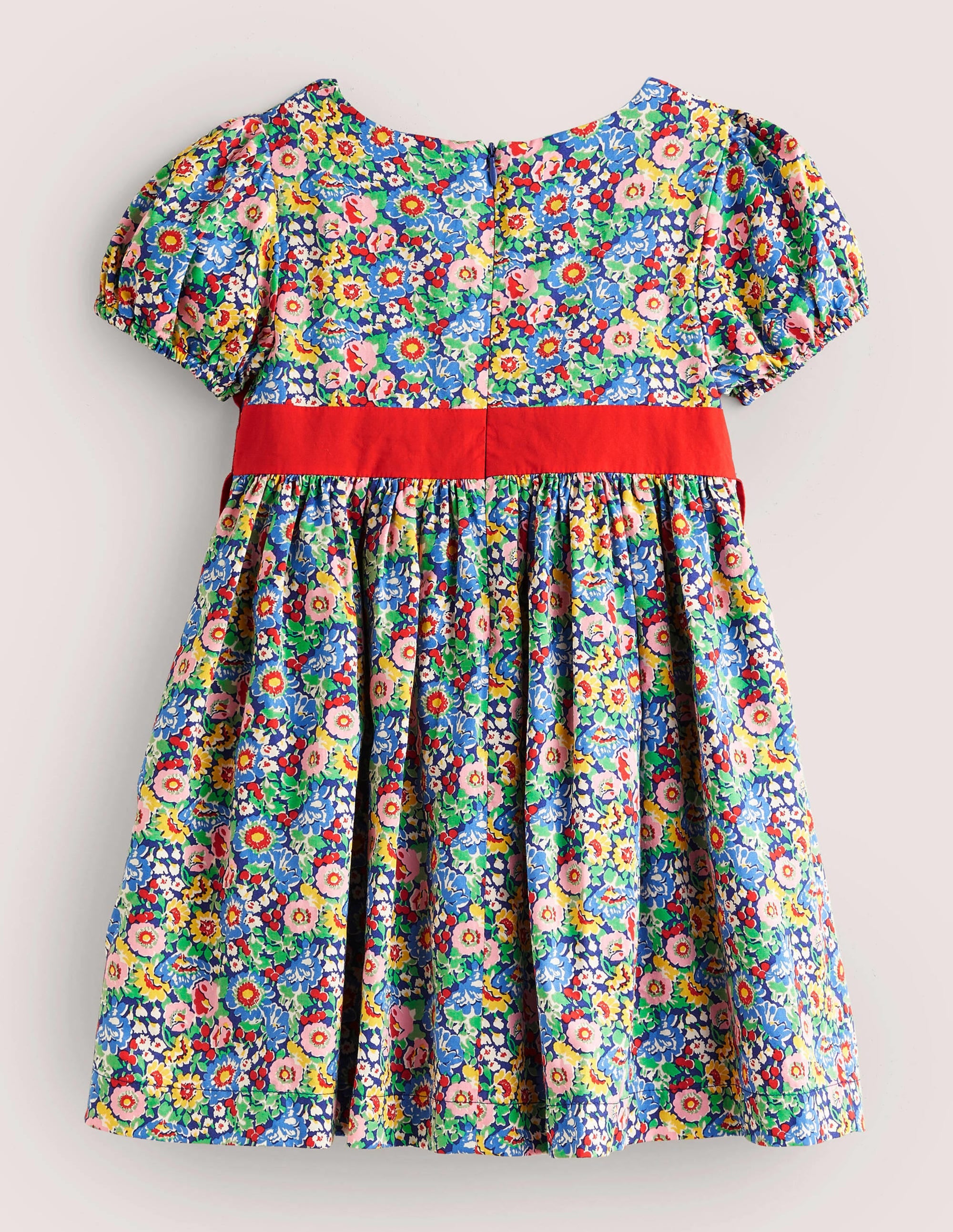 Robe de fête à motif floral et nœud-Nœud floral multi - Image 2