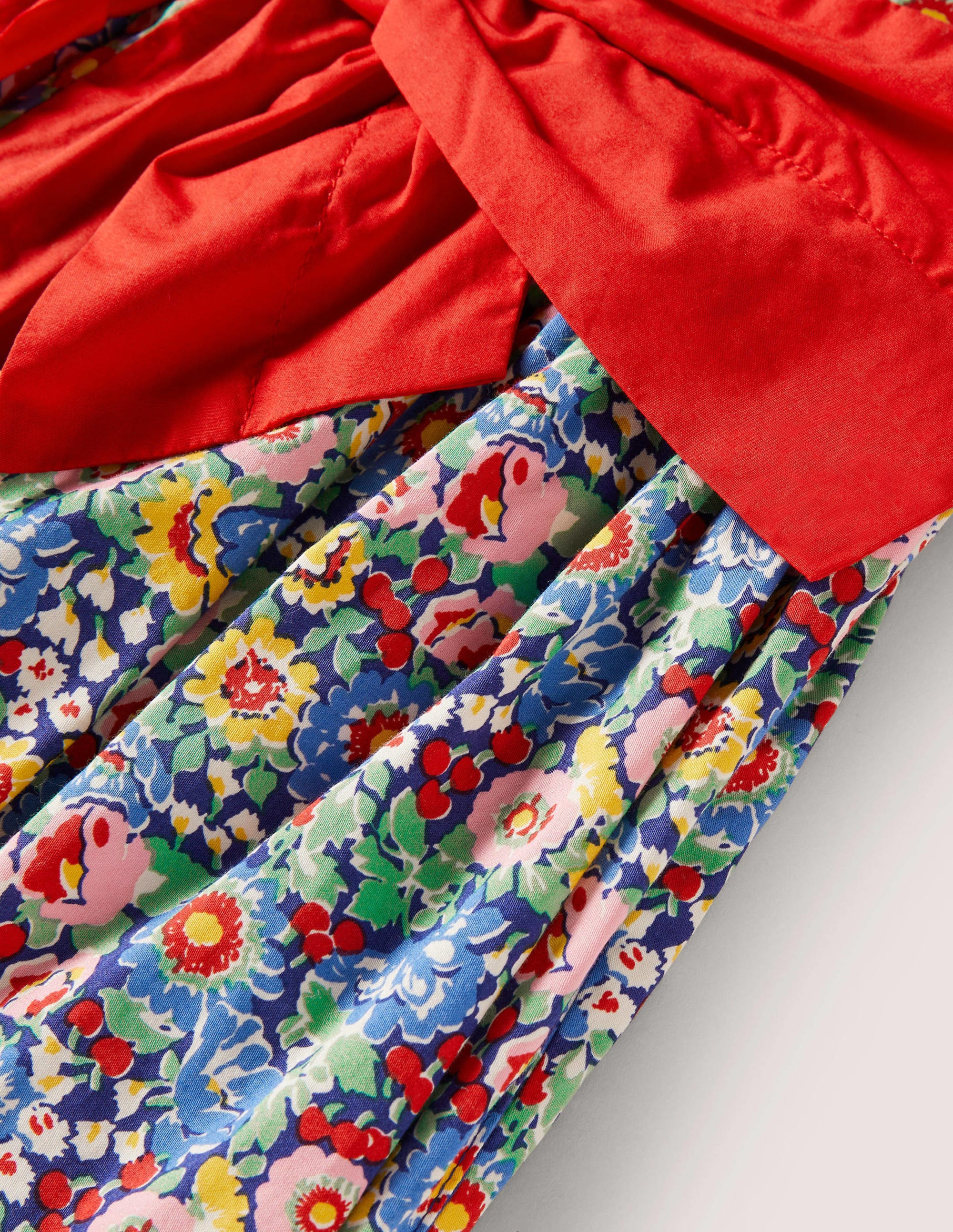 Robe de fête à motif floral et nœud-Nœud floral multi - Image 3