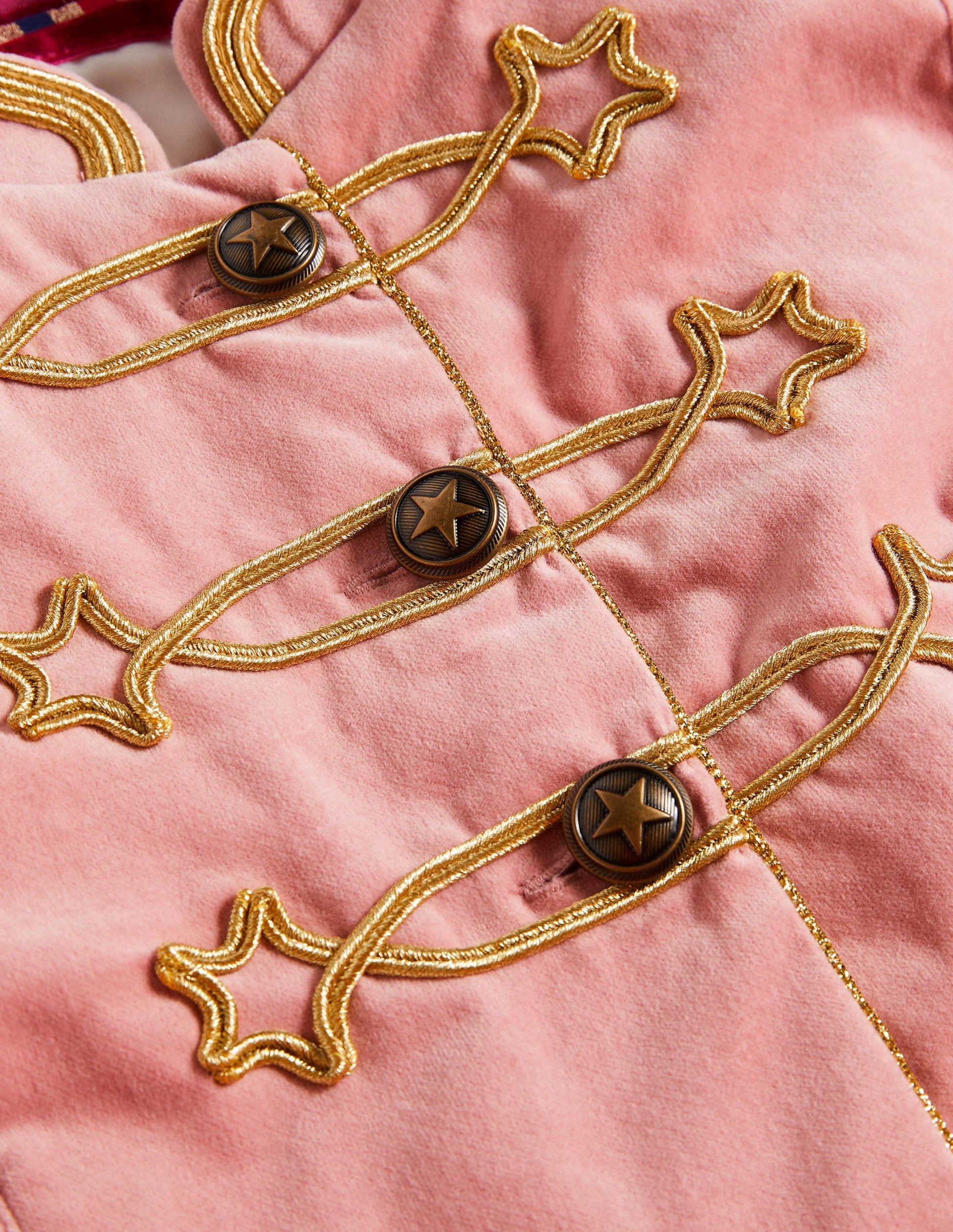 Party Military Jacket-Almond Pink-3