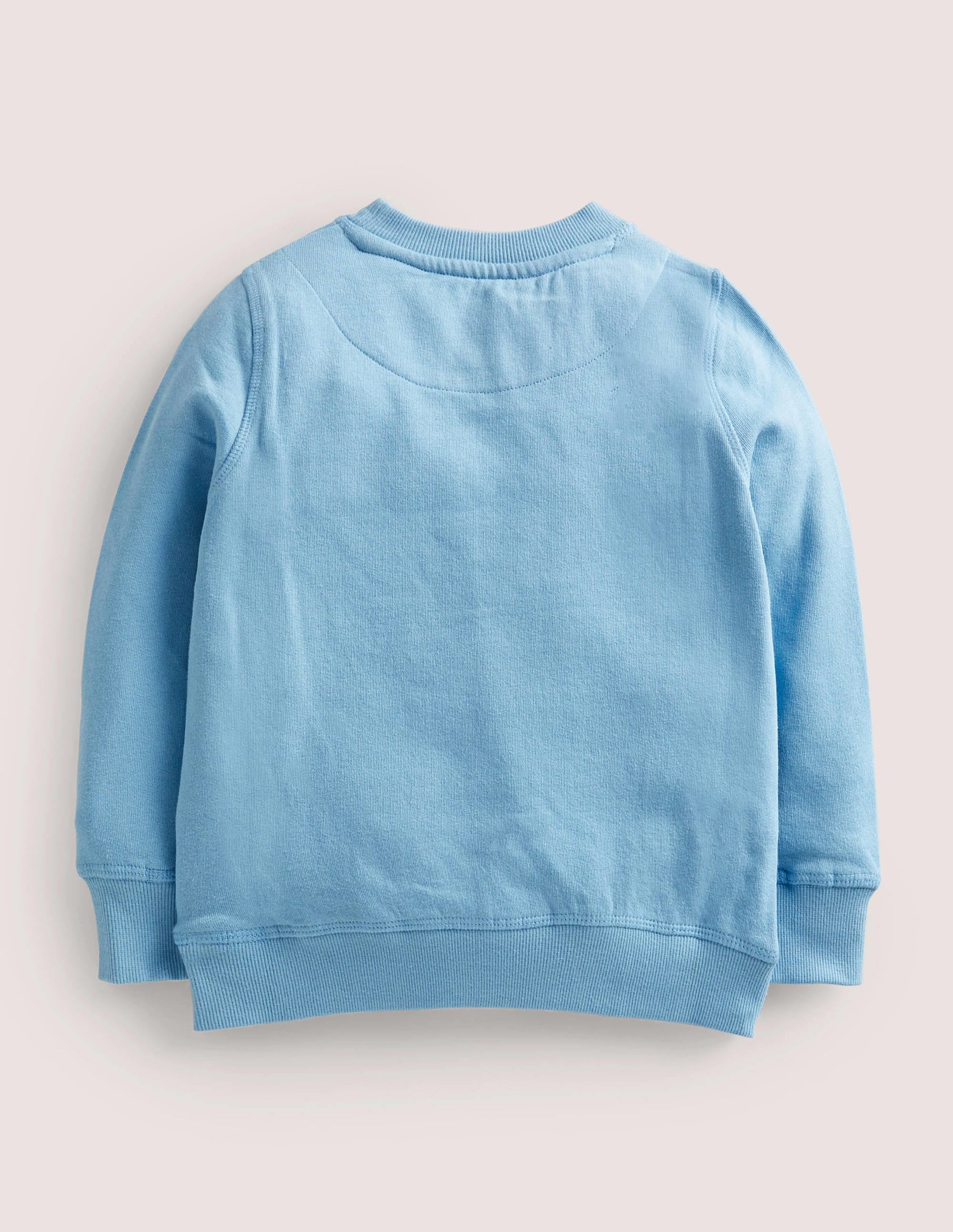 Blue Reindeer Embroidered Sweatshirt-Renne bleu ancien - Image 2