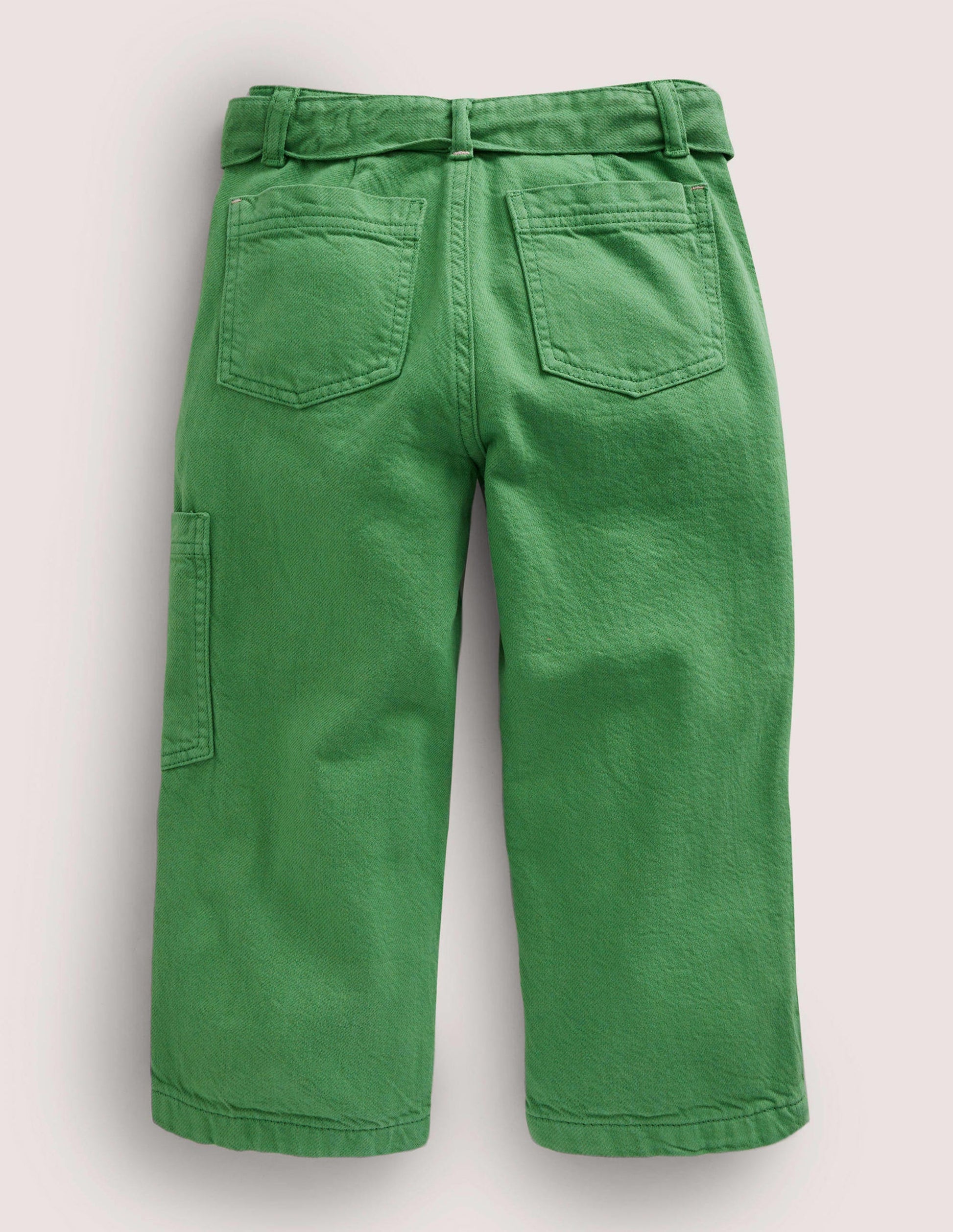 Cargohose mit Bindegürtel-Safarigrün-2
