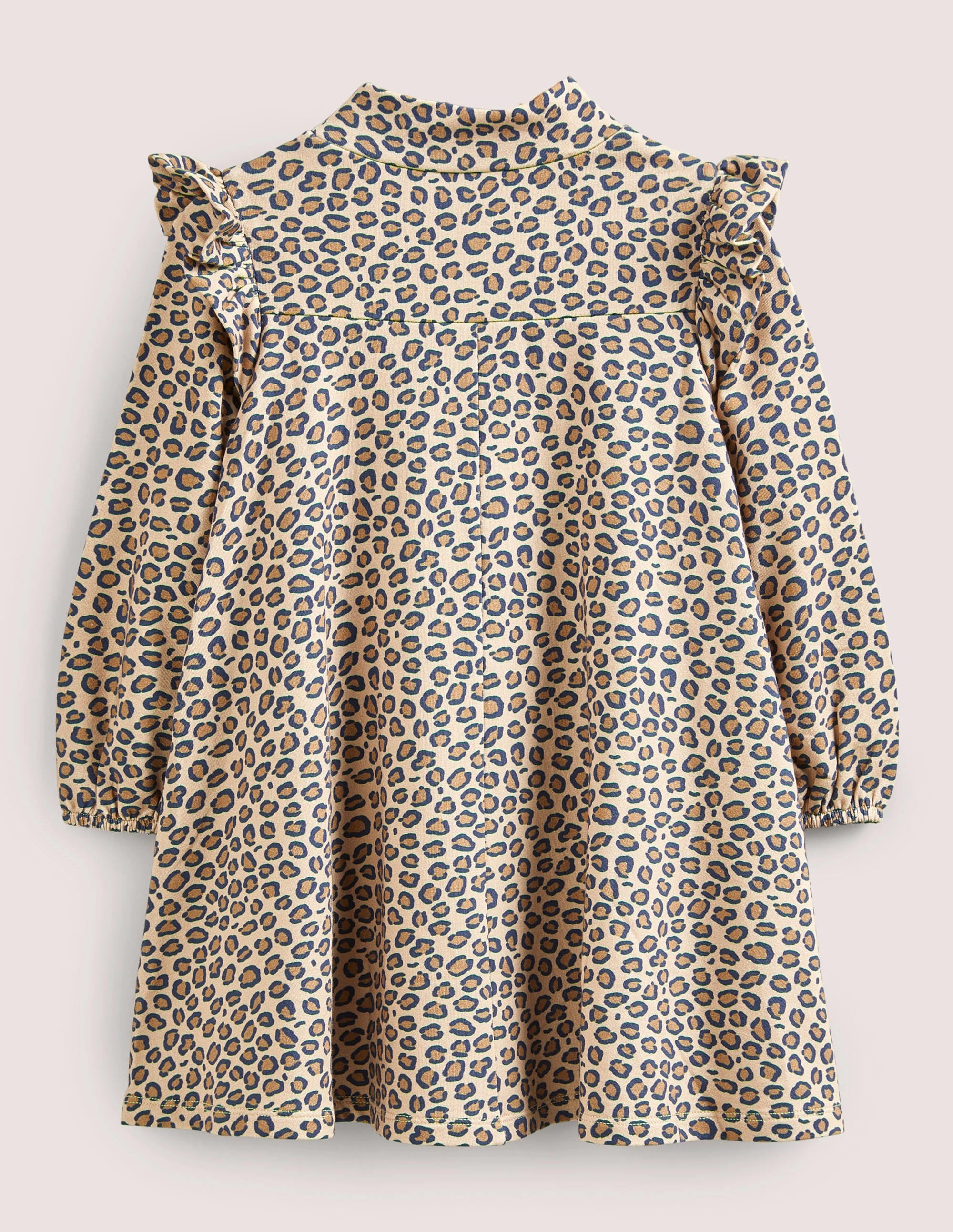 Kleid mit Rollkragen-Leopardenmuster - Image 2