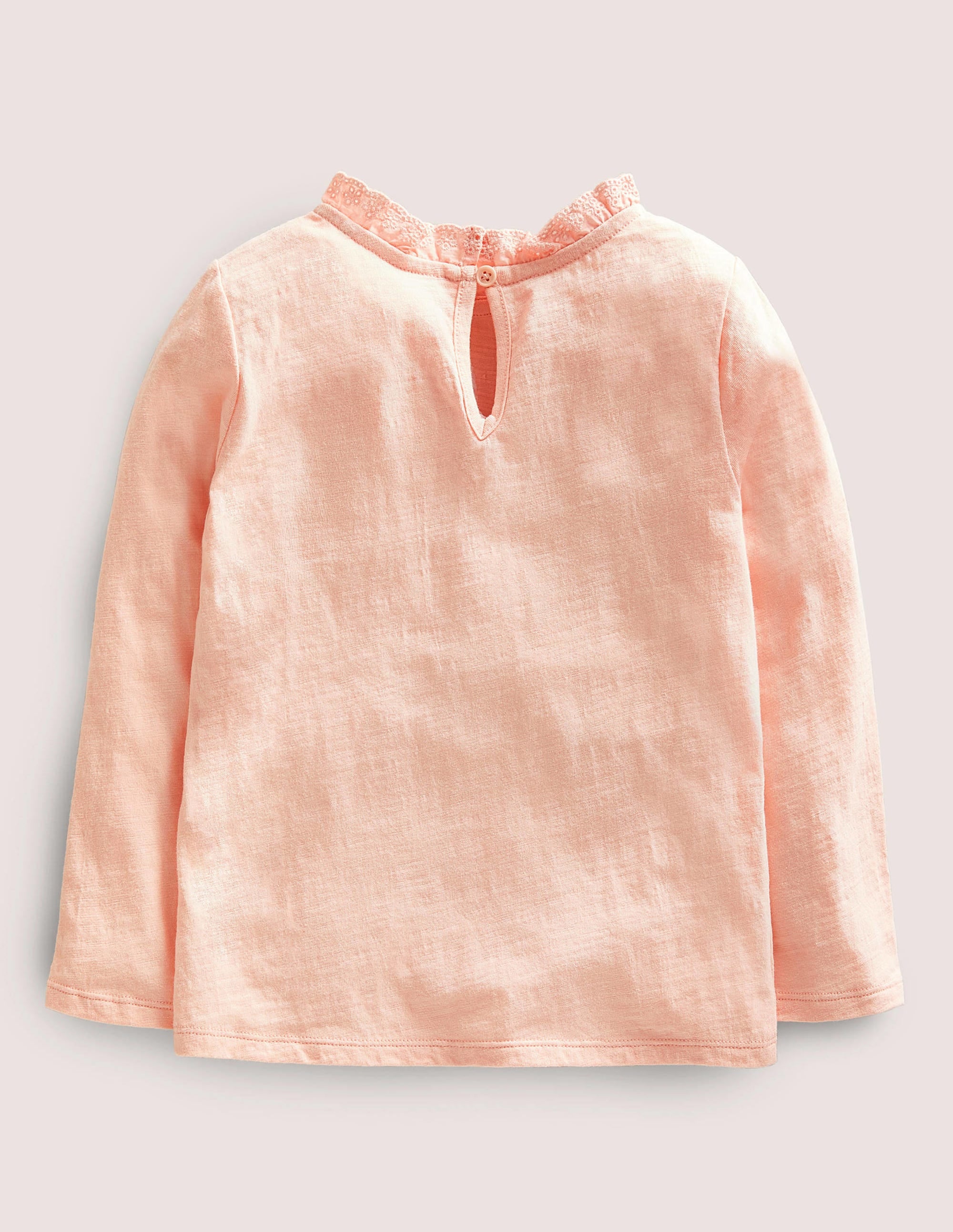 Long Sleeve Heart Pocket Top-Provence Dusty Pink - Image 2