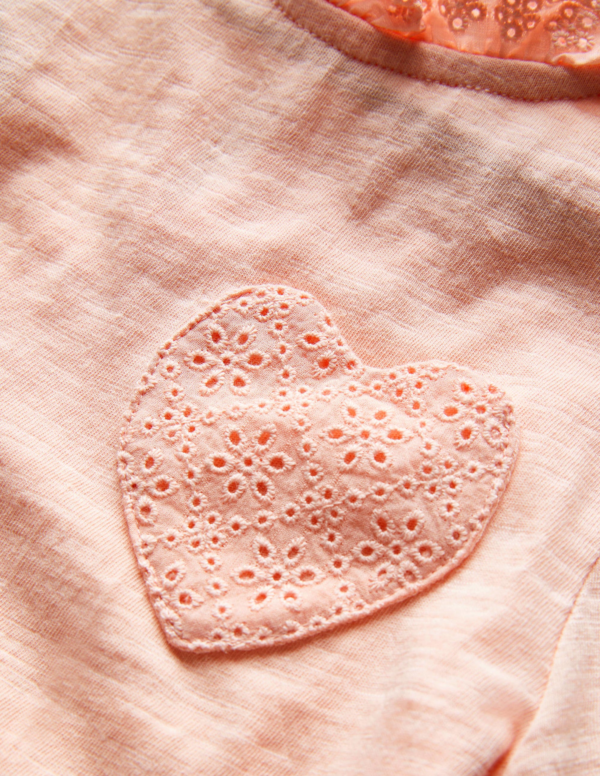 Long Sleeve Heart Pocket Top-Provence Dusty Pink - Image 3