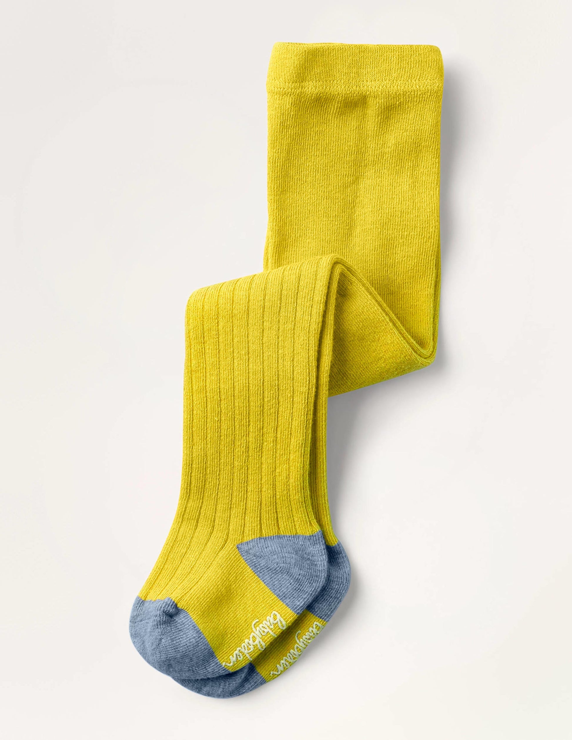Rippenstrumpfhose-Senfgelb-1