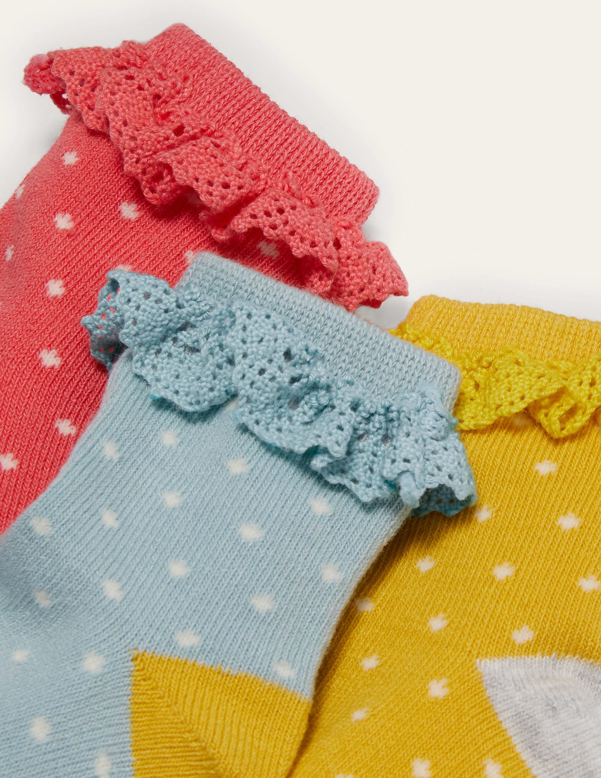 Rüschensocken im 5er-Pack-Bunt - Image 2