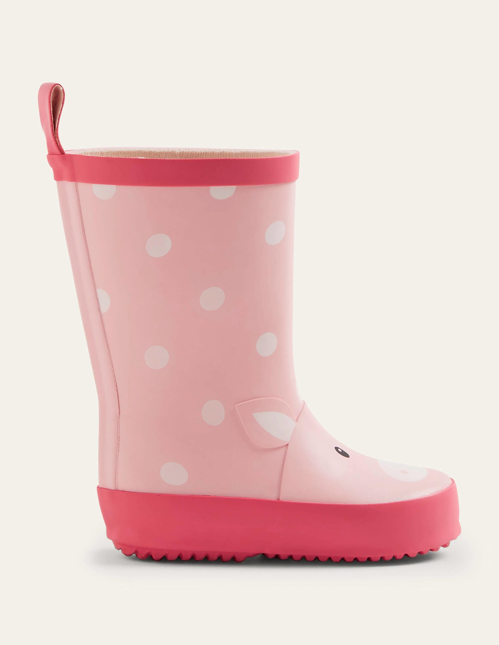 Bottes de pluie (B. Filles)-Cochon rose boto - Image 1