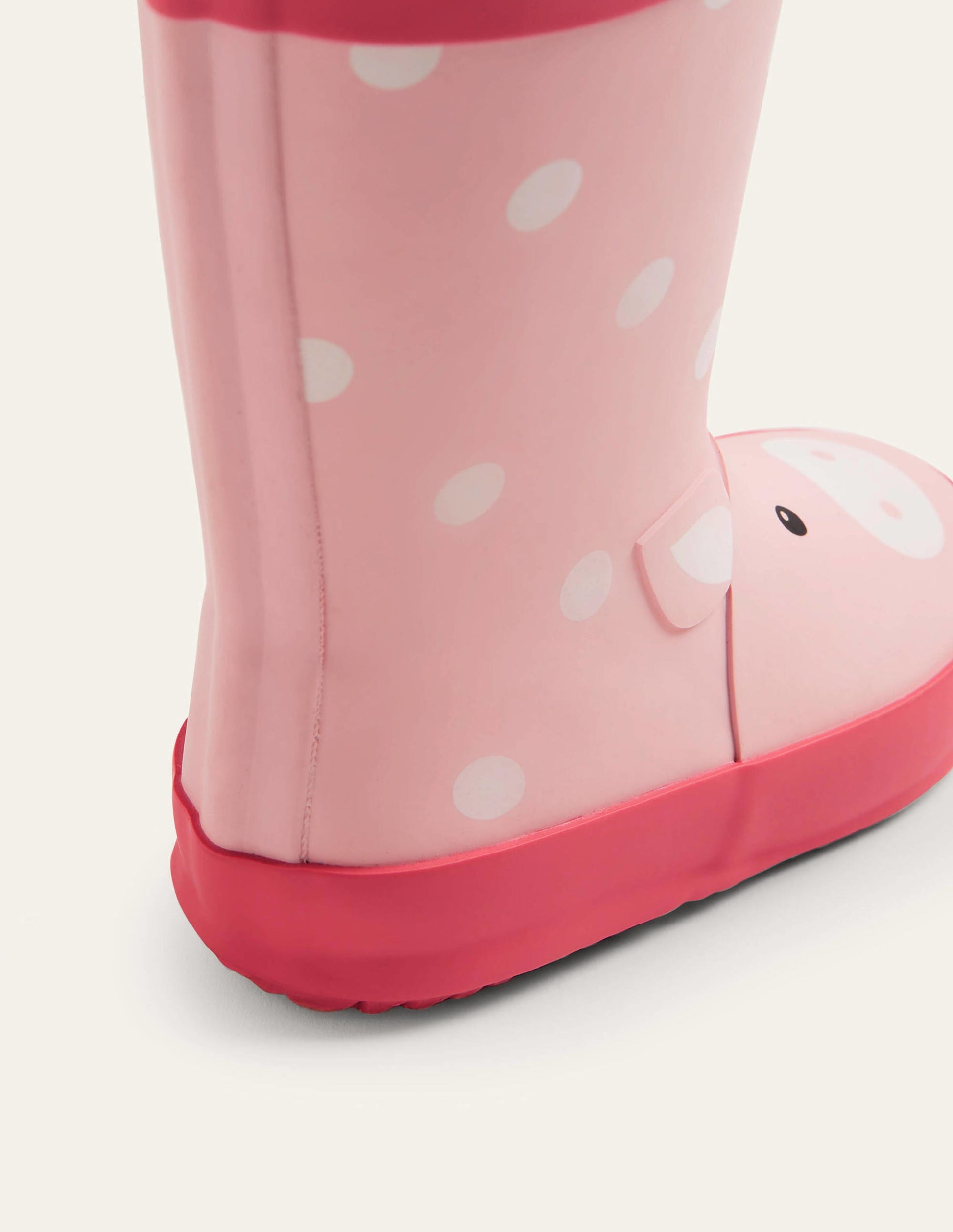 Bottes de pluie (B. Filles)-Cochon rose boto-3
