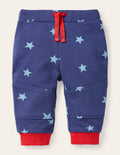 Warrior Knee Jersey Bottoms-Starboard & Frosted Blue Stars