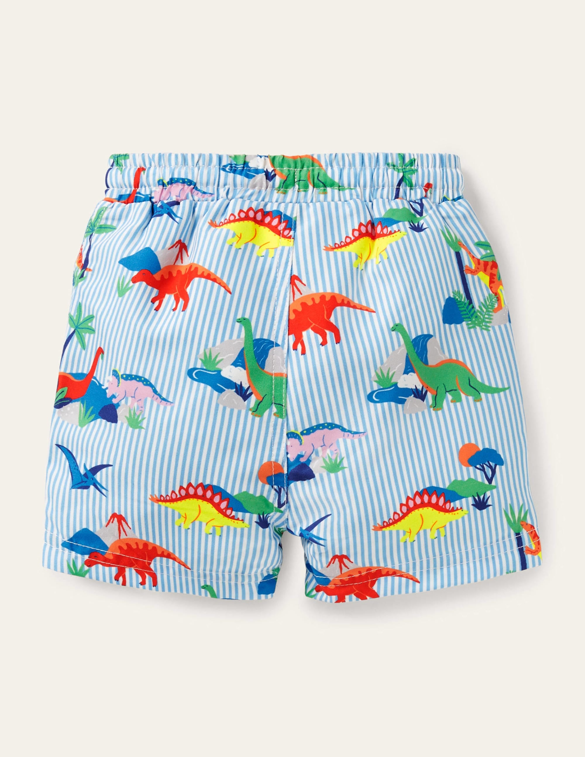 Short de bain-Paysage dino bleu surf - Image 2