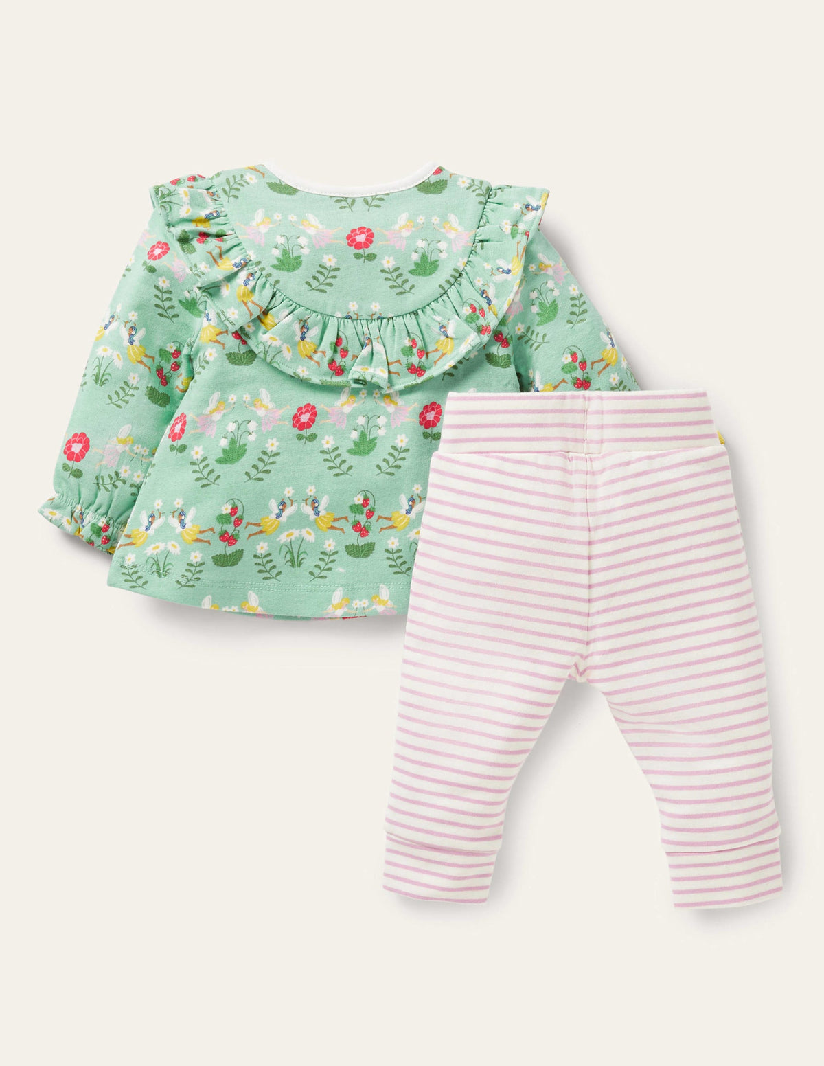 Jersey Ruffle Playset-Fountain Flower Fairies-2
