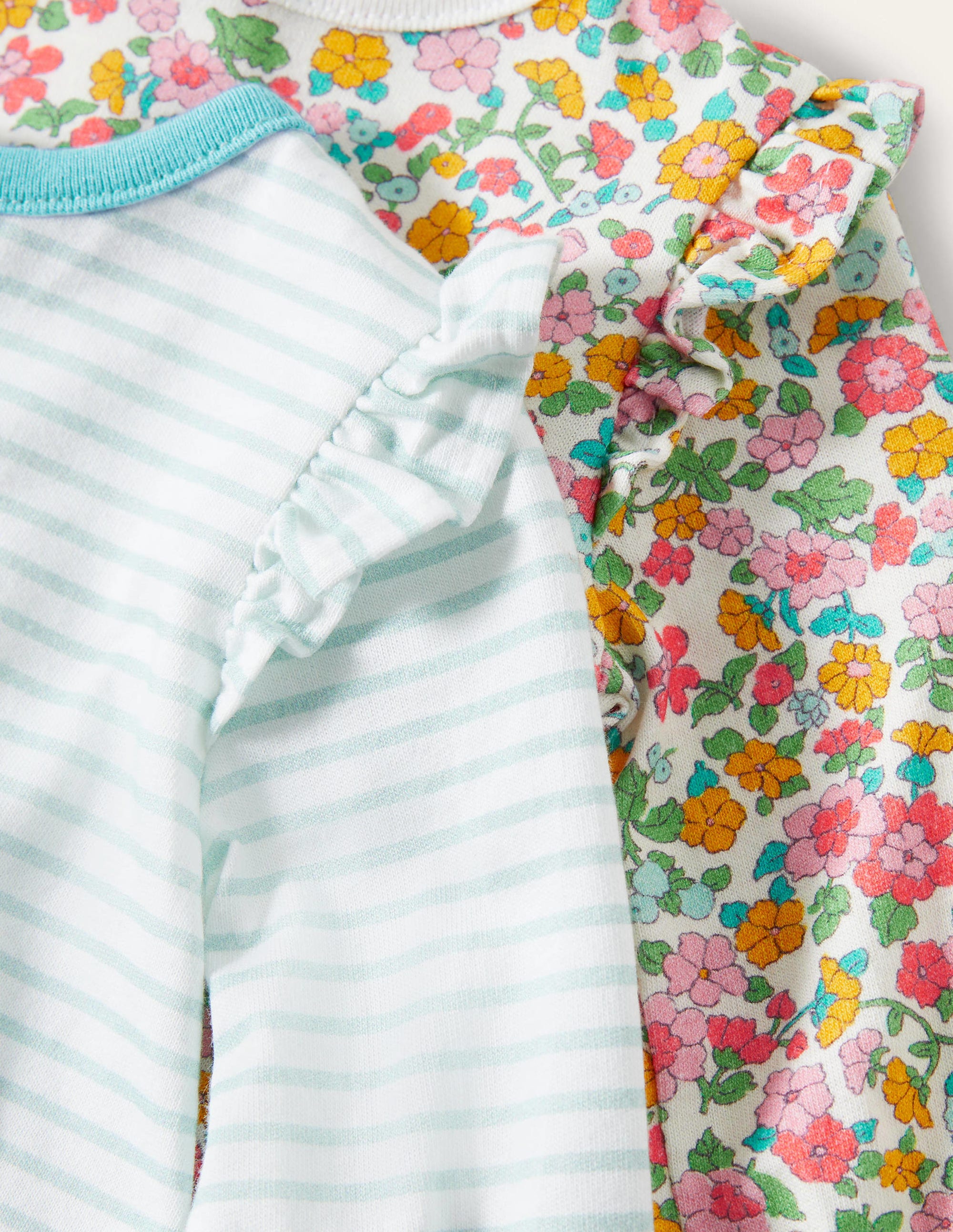 2 T-shirts-Lit de fleurs vintage multi - Image 3