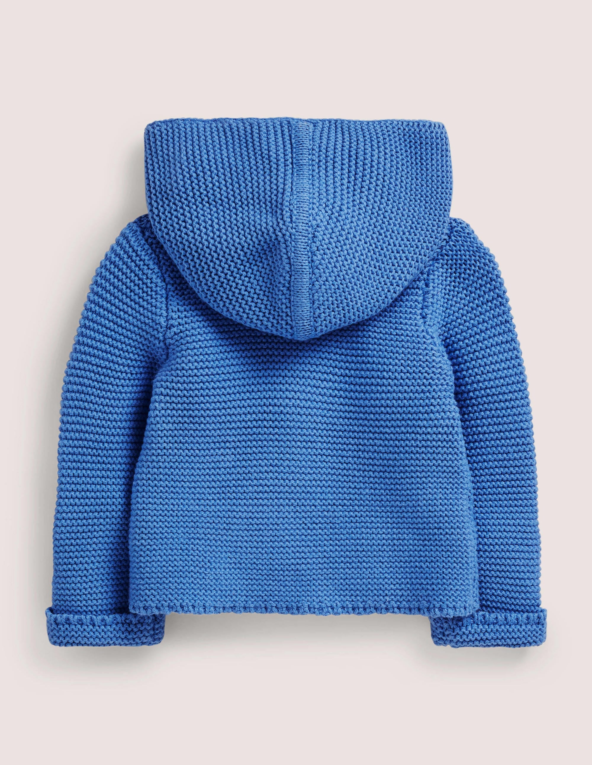 Blue Farm Animal Knitted Cardigan-Elisabethanisches Blau, Bauernhoftiere - Image 2
