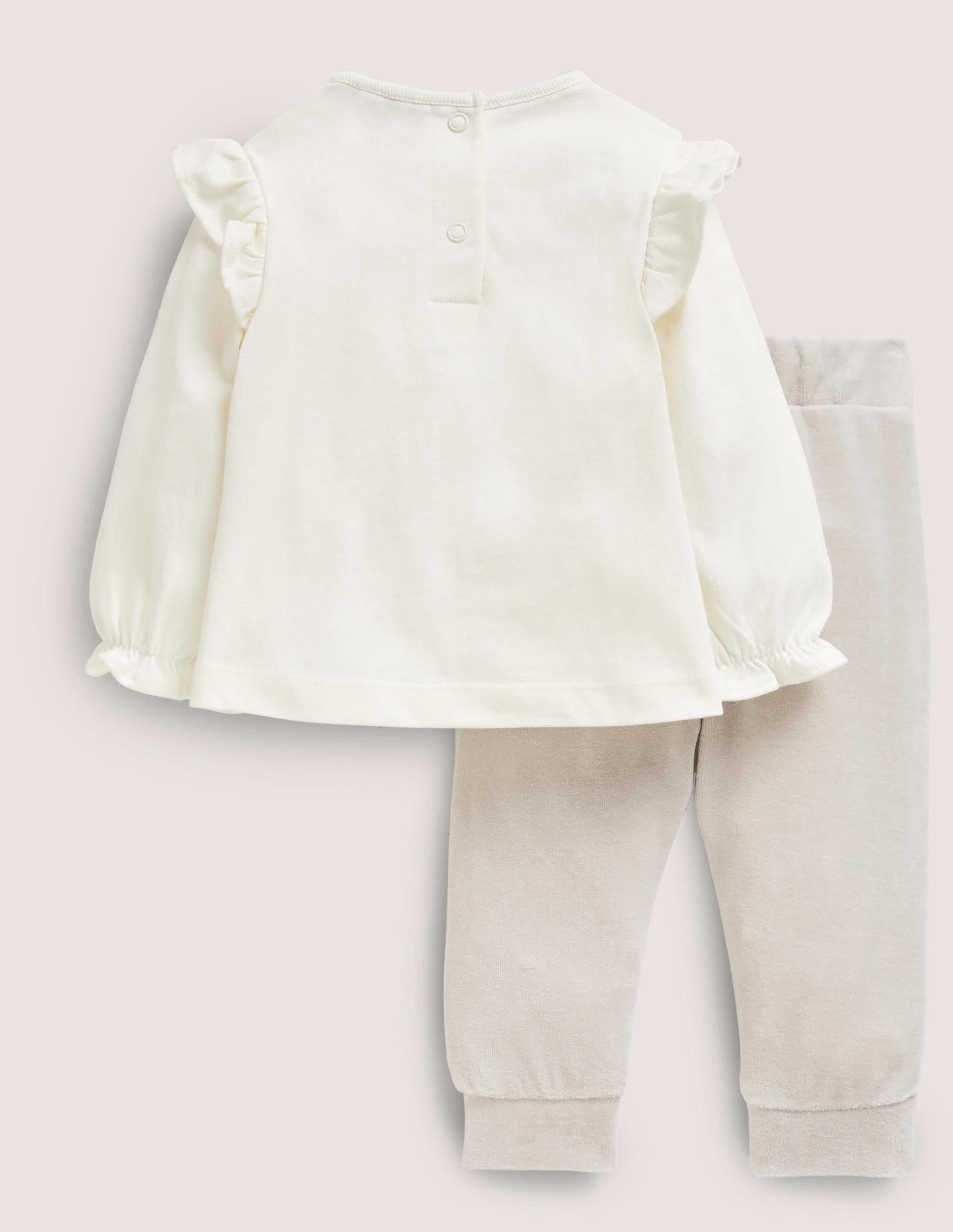 Velour Bunny Play Set-Ivory Bunny - Image 2
