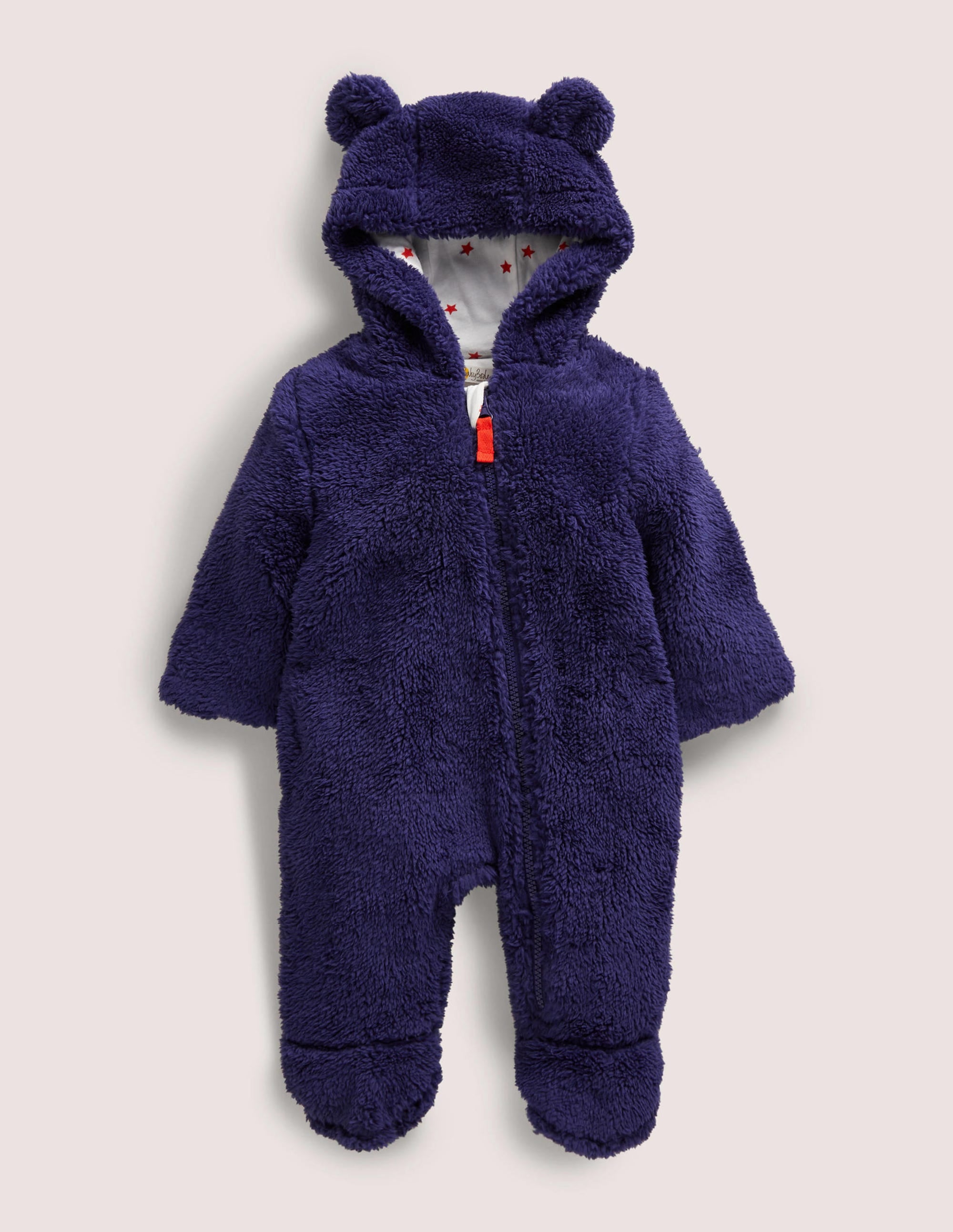 Cosy Bear Pram Suit-Starboard Blue - Image 1