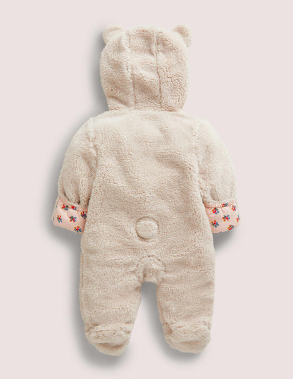 Cosy Bunny Borg All-in-one-Natural
