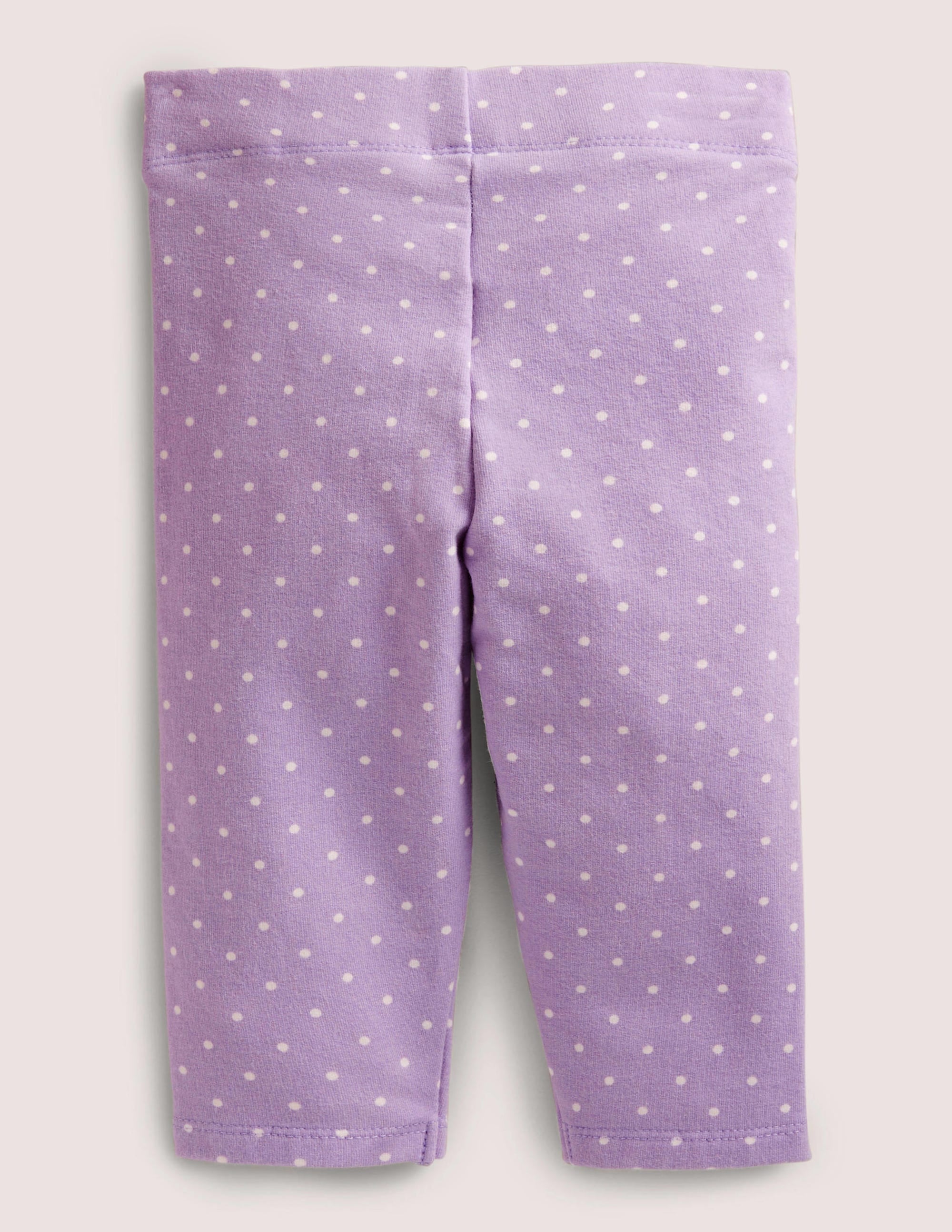 Cosy Leggings-Lilac Pin Spot - Image 2